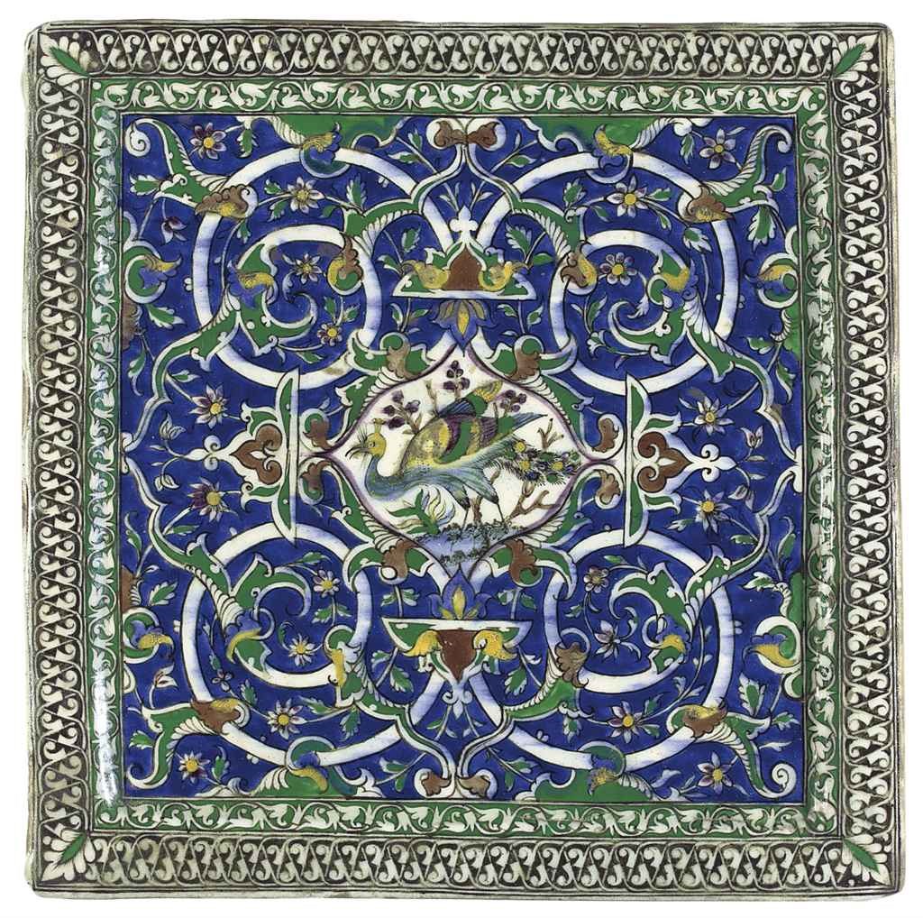 A QAJAR TILE