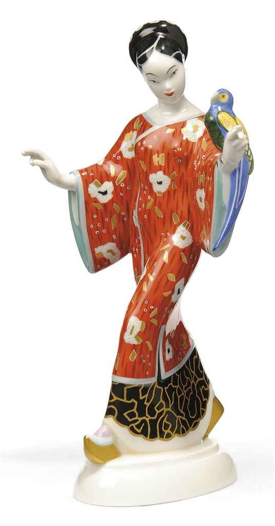 A BERLIN (KPM) FIGURE FROM THE HOCHZEITSUG (MARRIAGE PROCESSION)