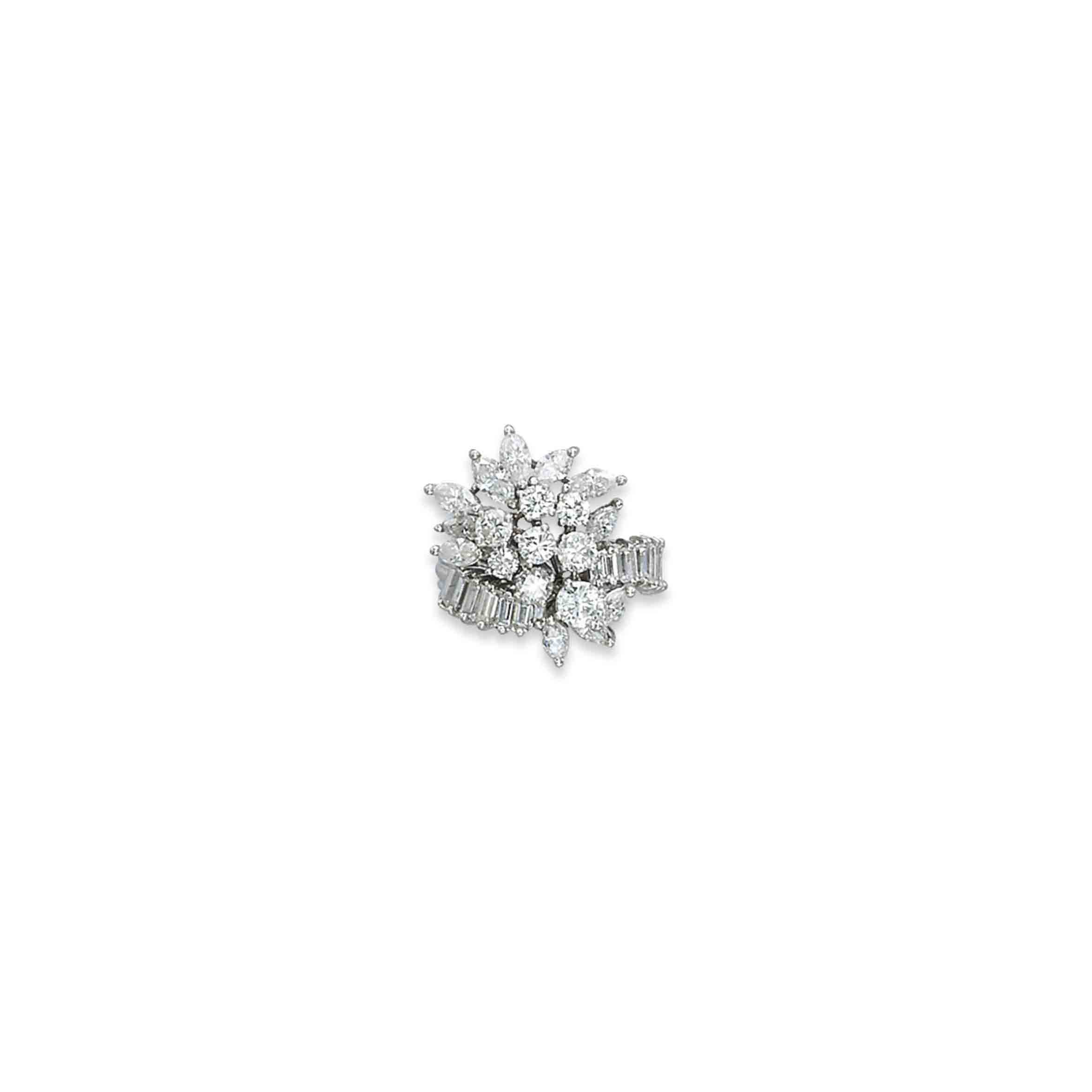 A DIAMOND RING, BY CARTIER