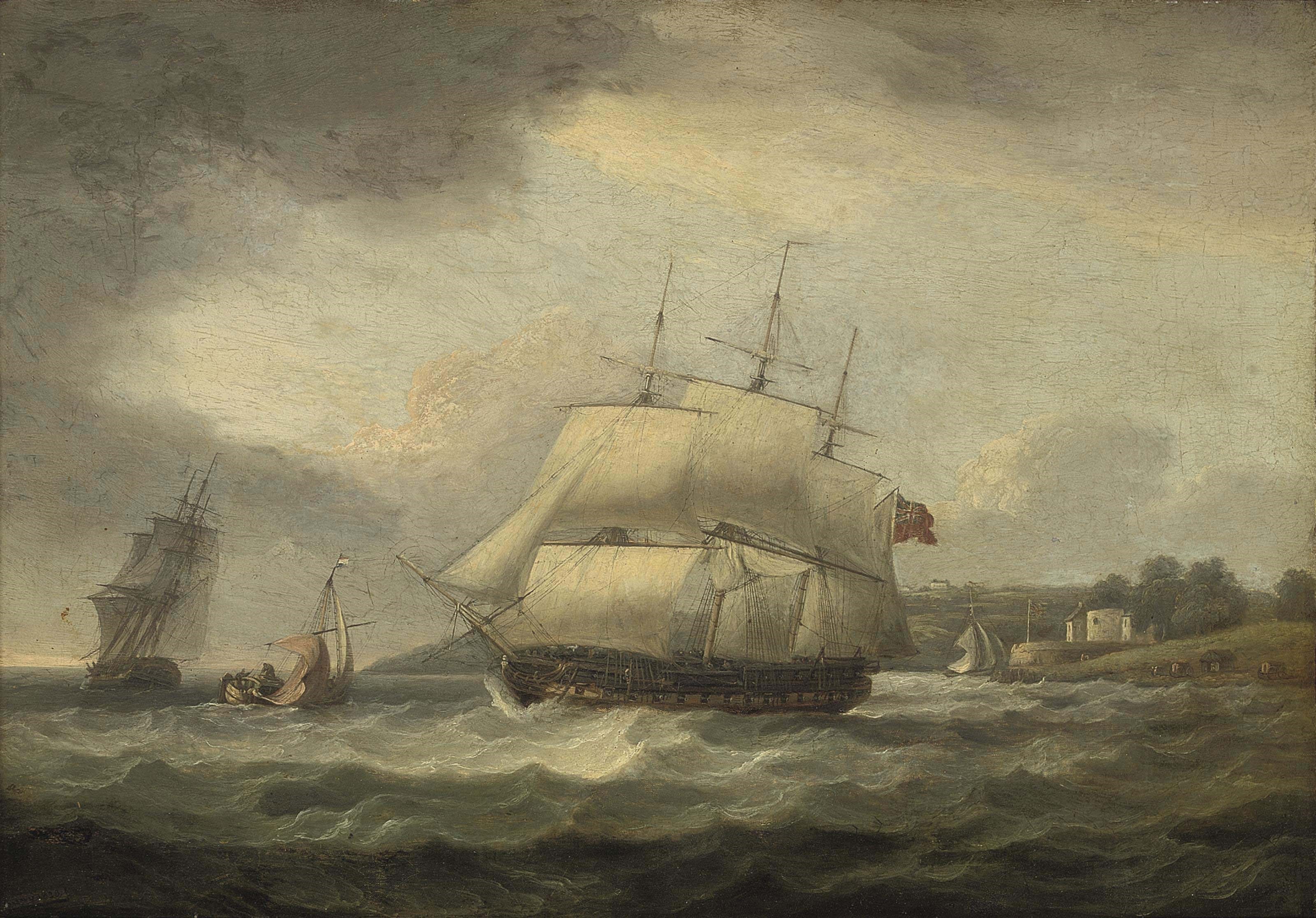 Thomas Luny (London 1759-1837 Teignmouth)