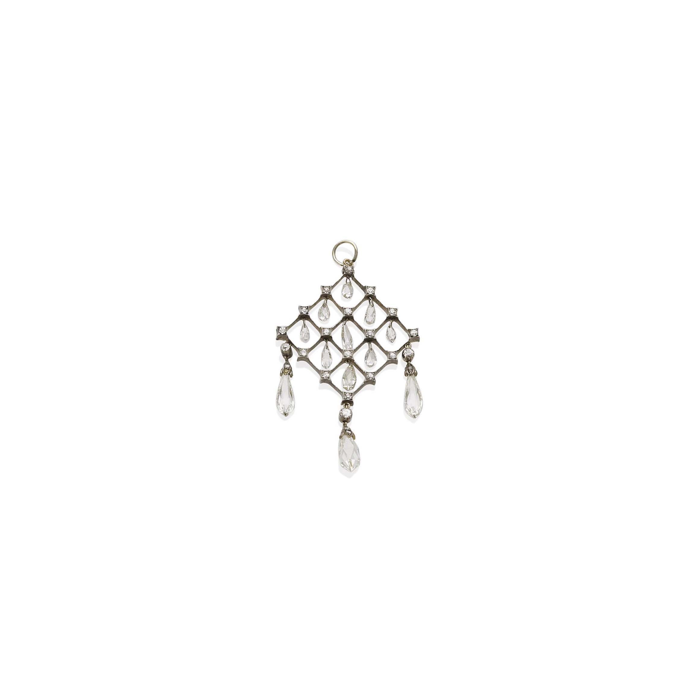 PENDENTIF DIAMANTS