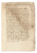 COMMONPLACE BOOK, including rules and grants concerning ecclesiastical benefices under antipope John XXIII, and vernacular and bawdy songs, in Latin and German, MANUSCRIPT ON PAPER