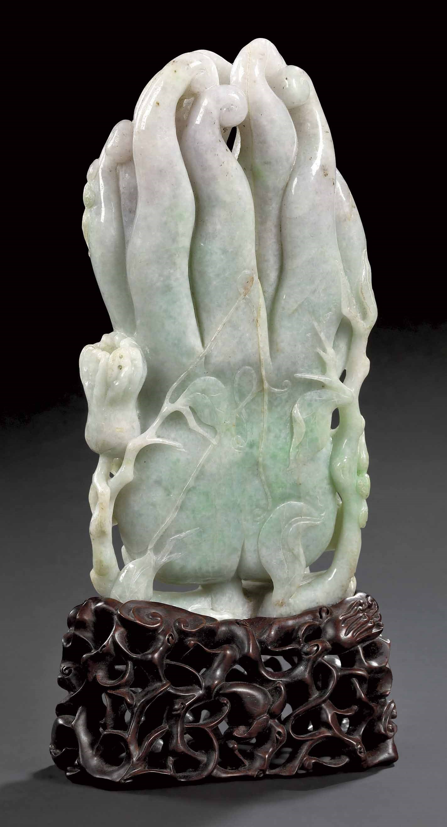 GROUPE SCULPTE EN JADEITE