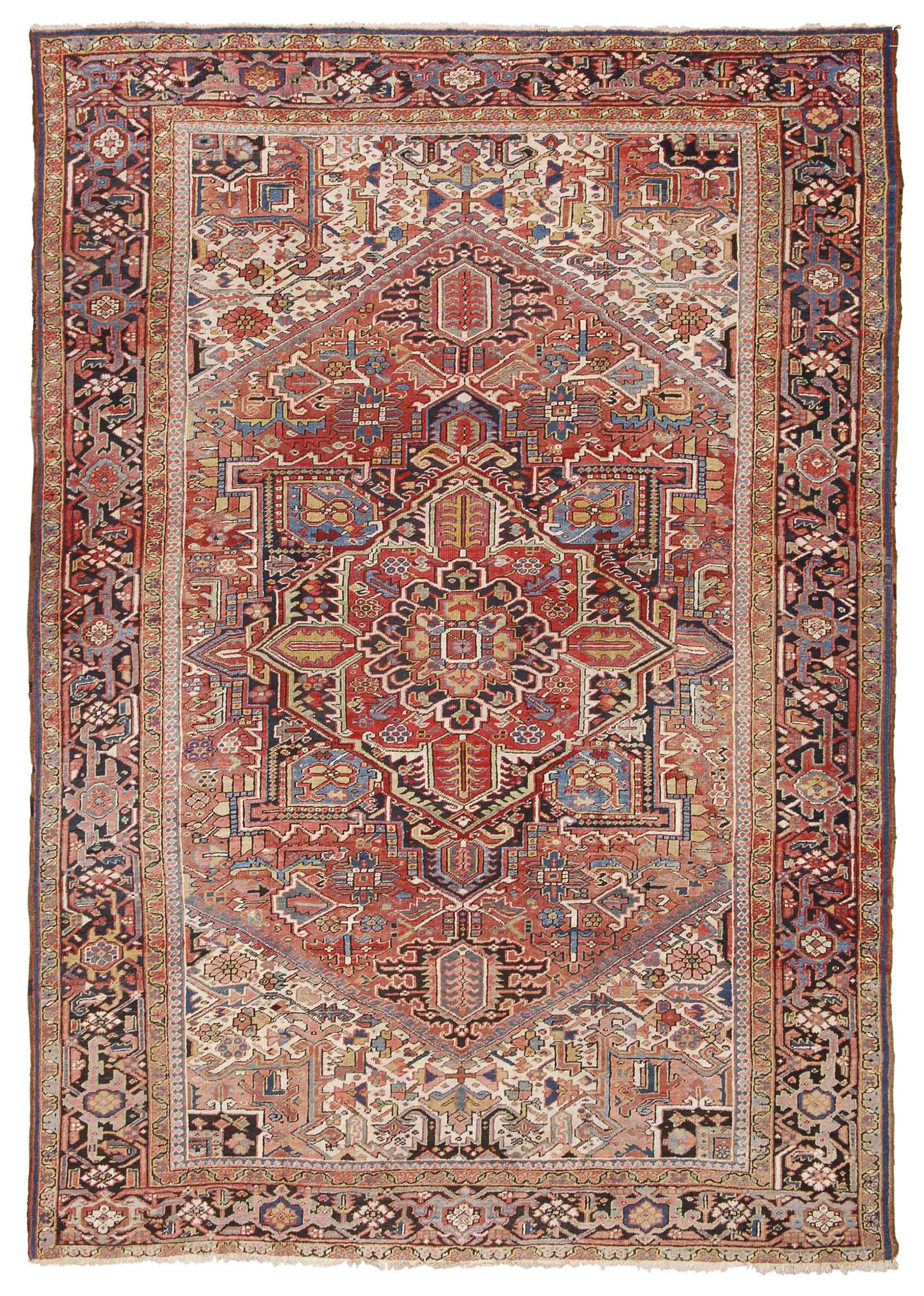 A Heriz carpet