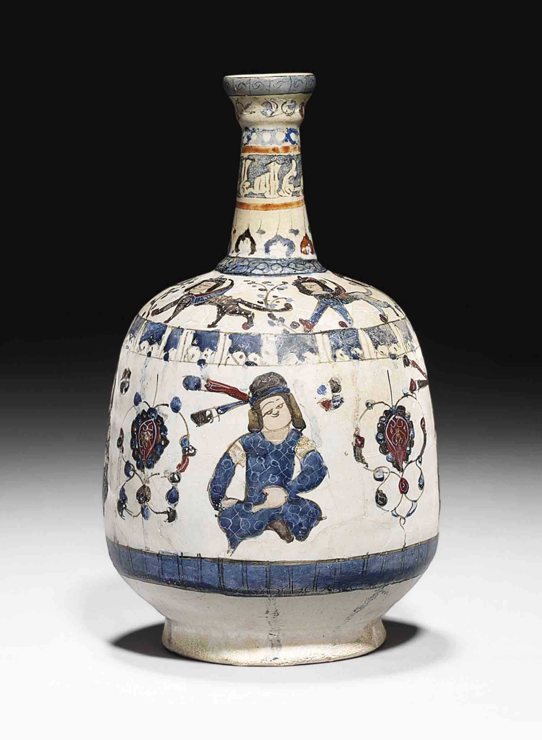 A MINA'I POTTERY BOTTLE