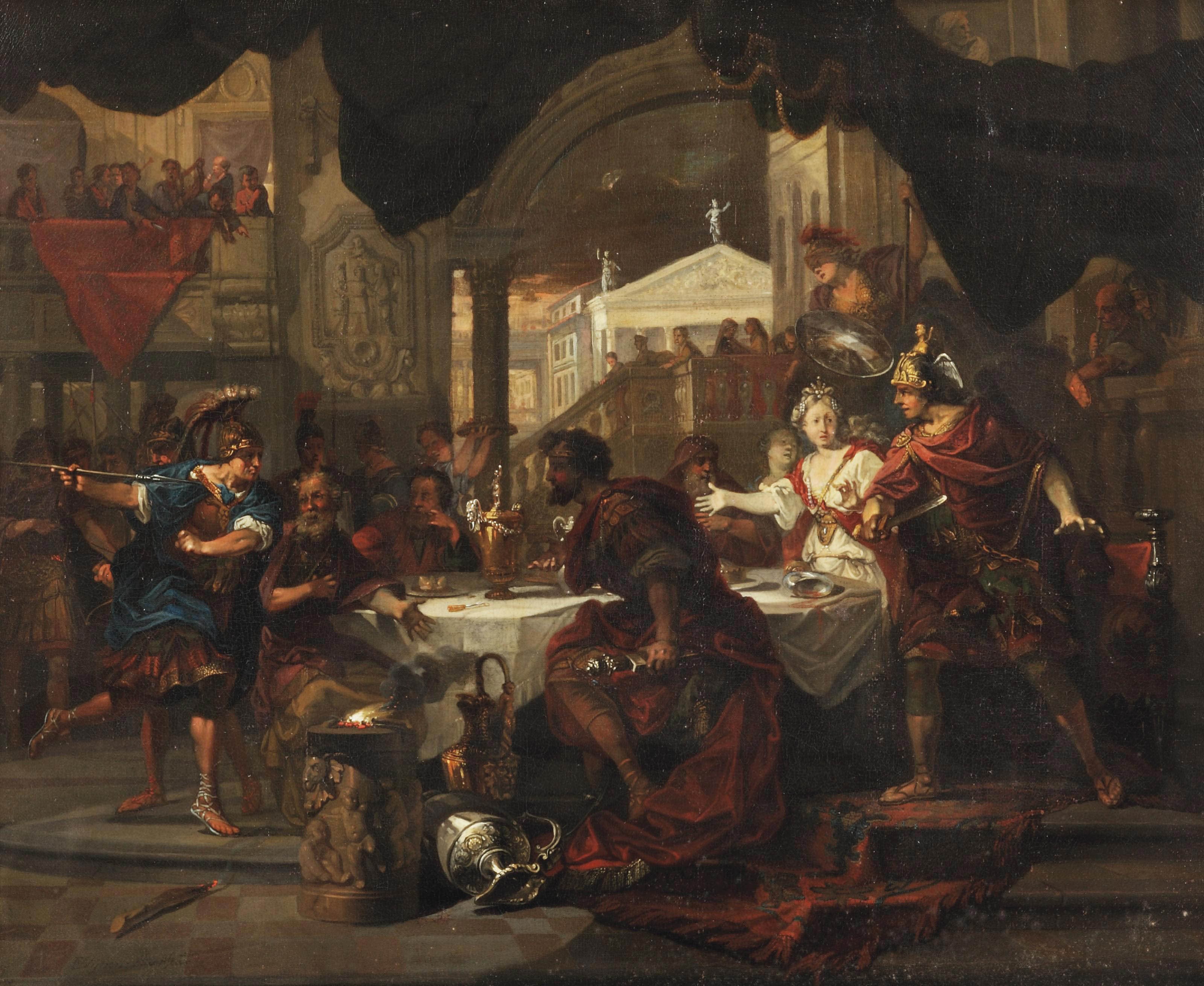 Domenicus van Wijnen (Amsterdam 1661-1674 The Hague)
