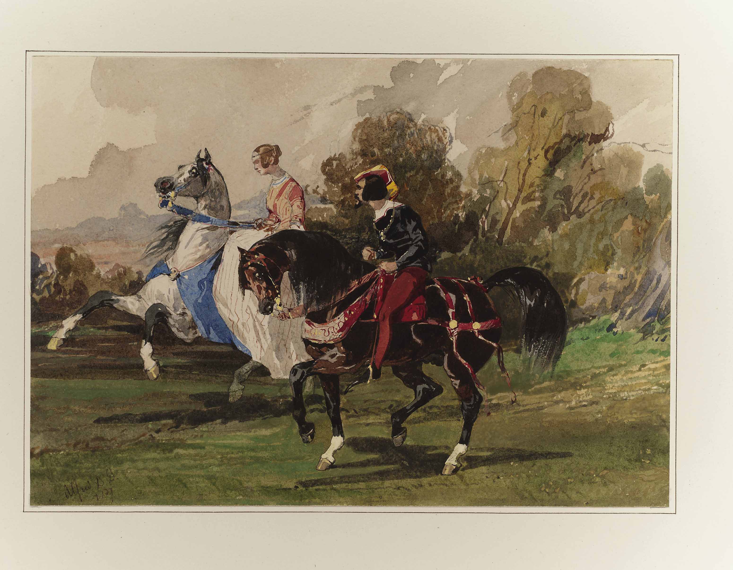 Alfred De Dreux (Paris 1810-1860)