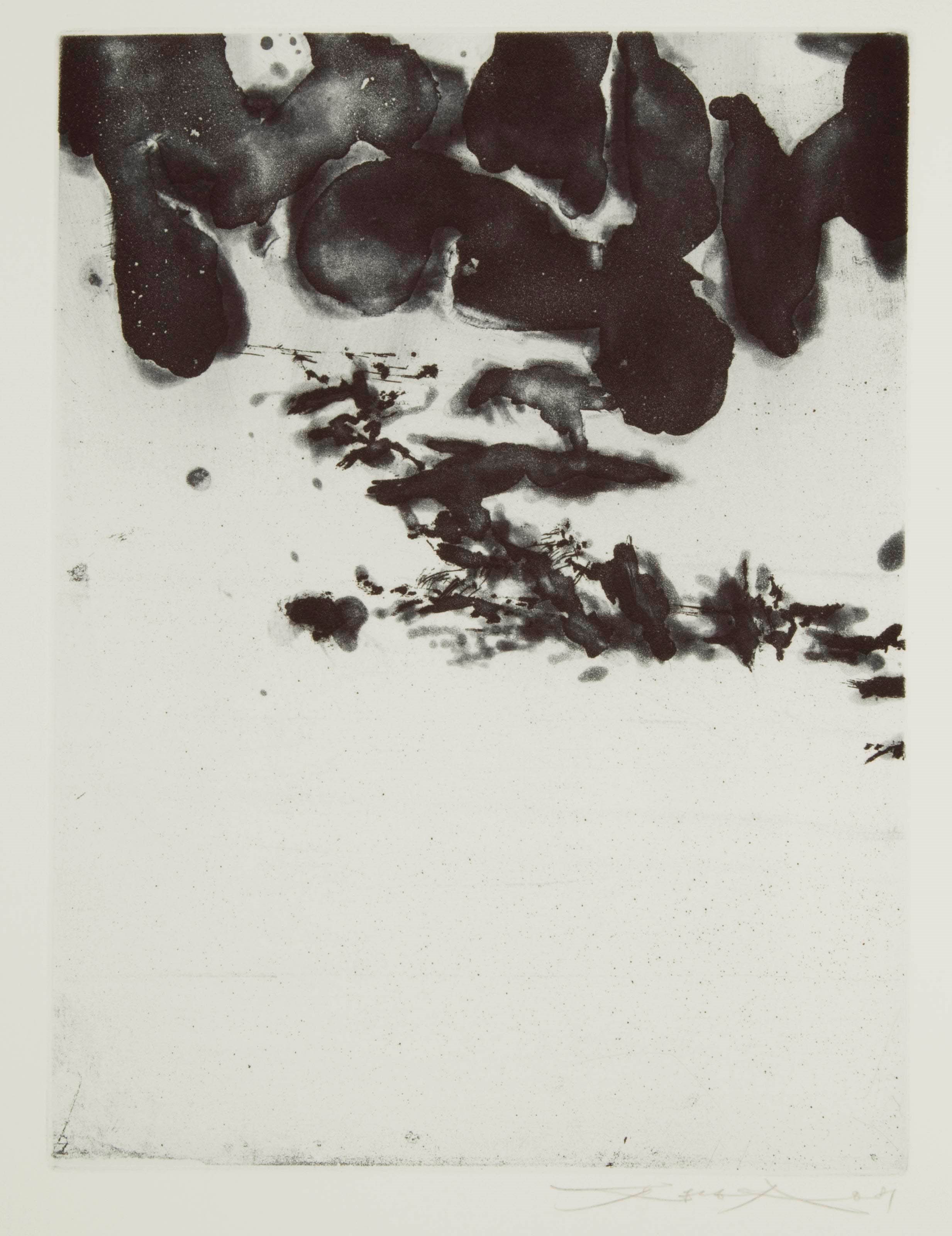 [ZAO WOU-KI] -- GASPAR, Lorand (né en 1925). Genèse. Paris: Thierry Bouchard, 1981.