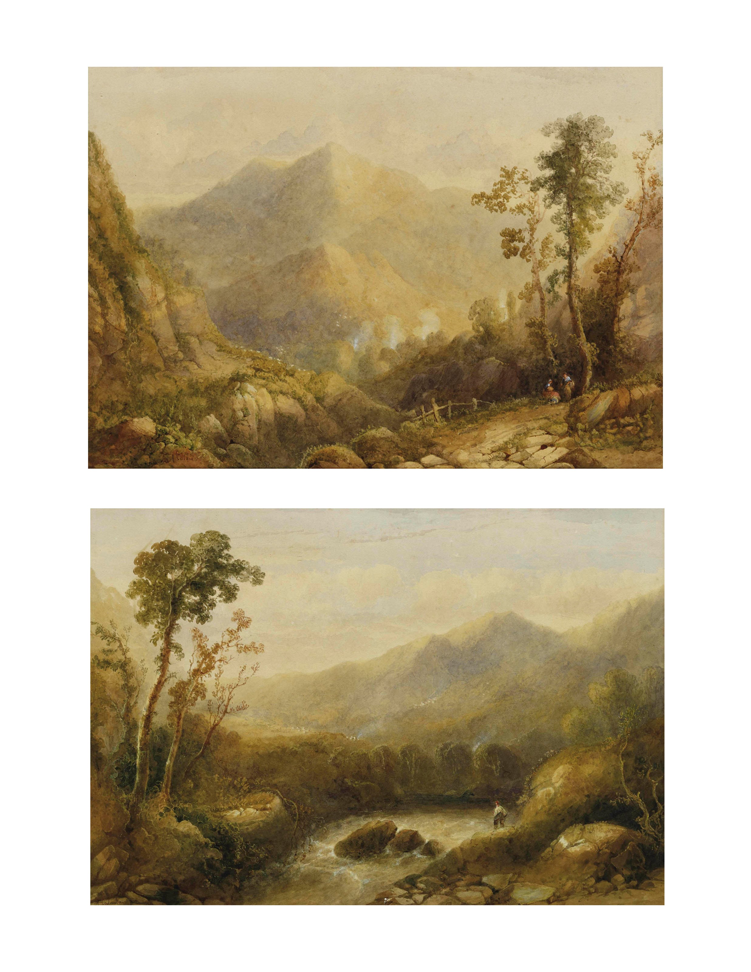 ALEXANDRE CALAME (1810-1864)