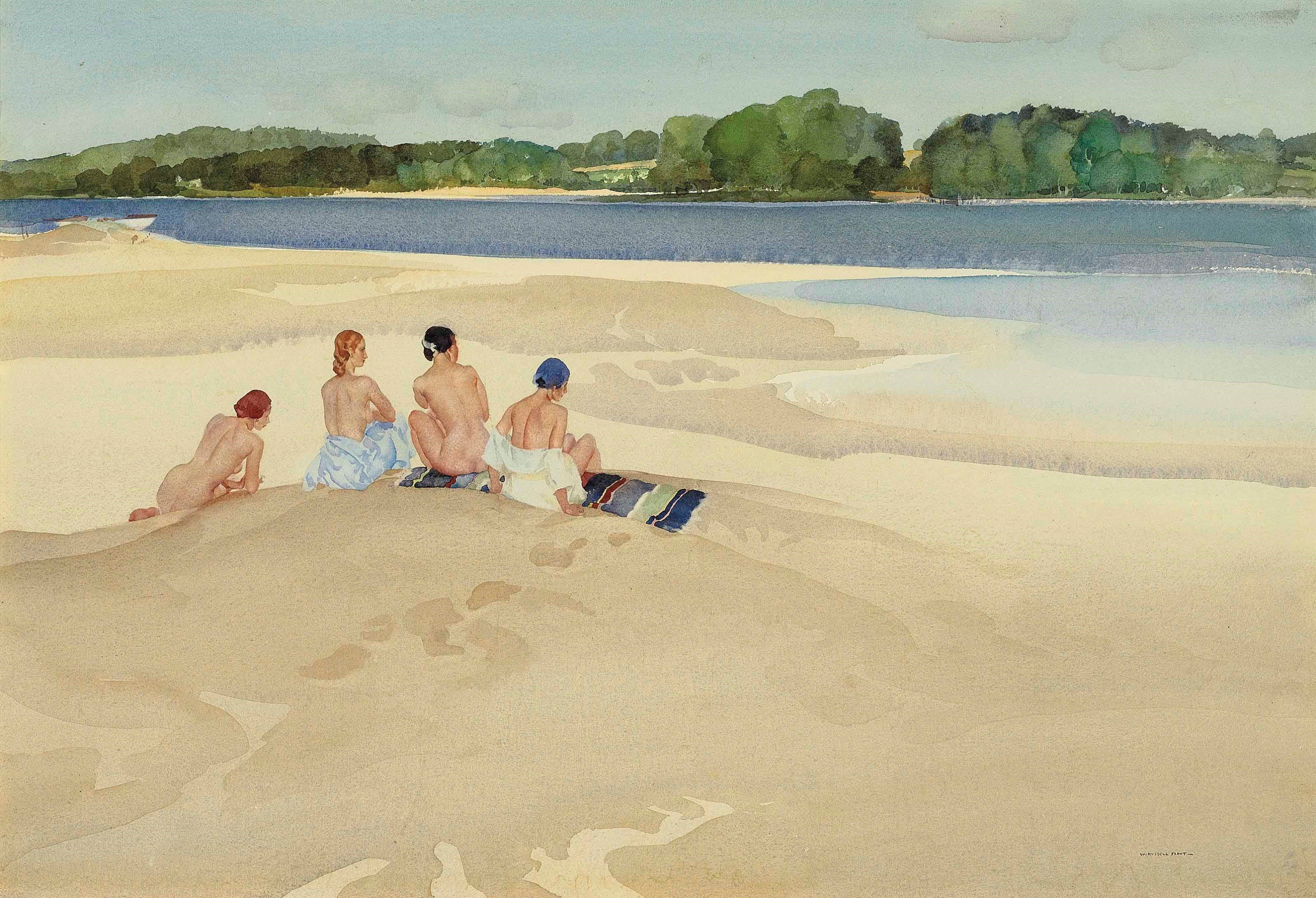Sir William Russell Flint, R.A., P.R.W.S., R.S.W. (1880-1969)
