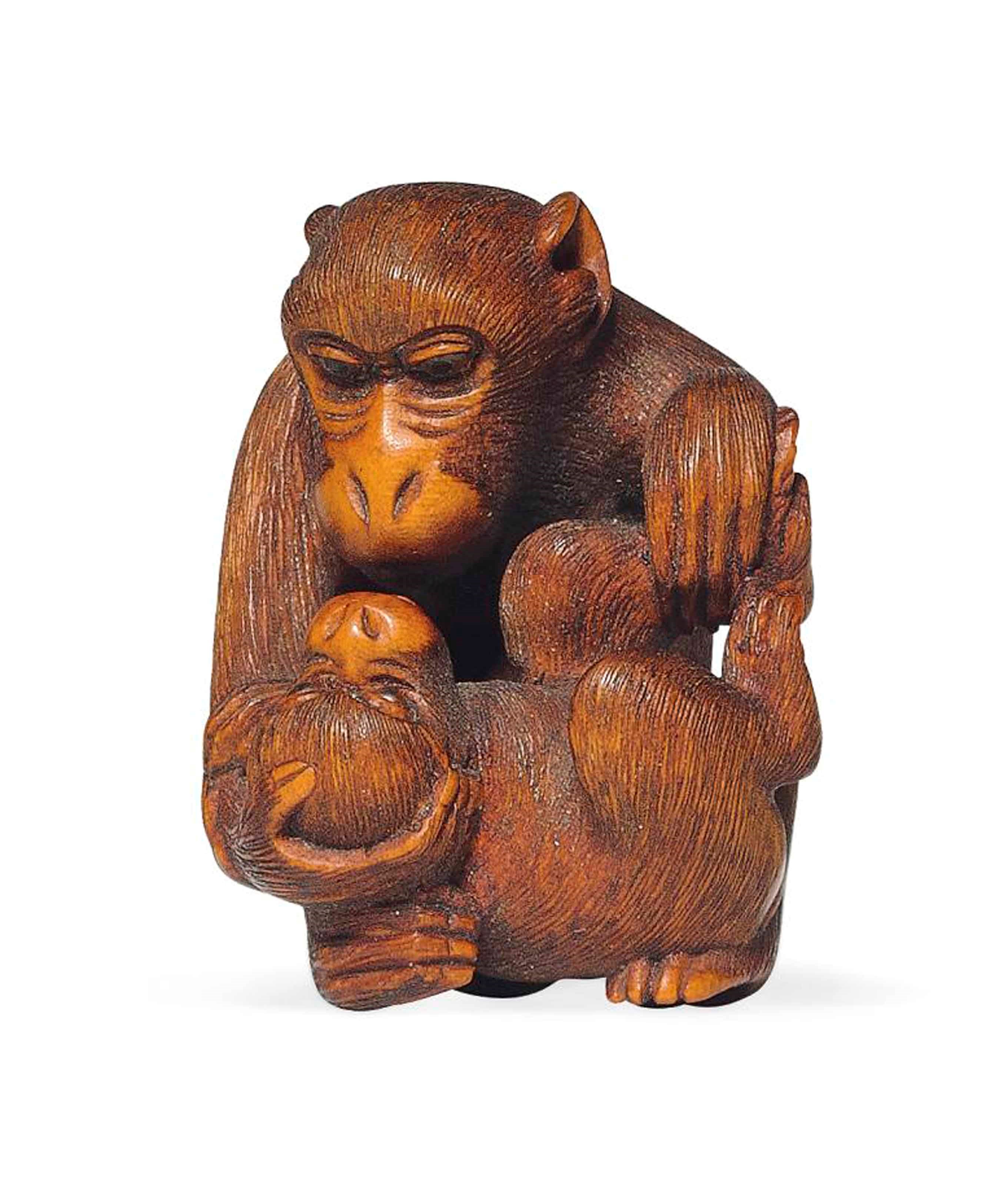 A Wood Netsuke