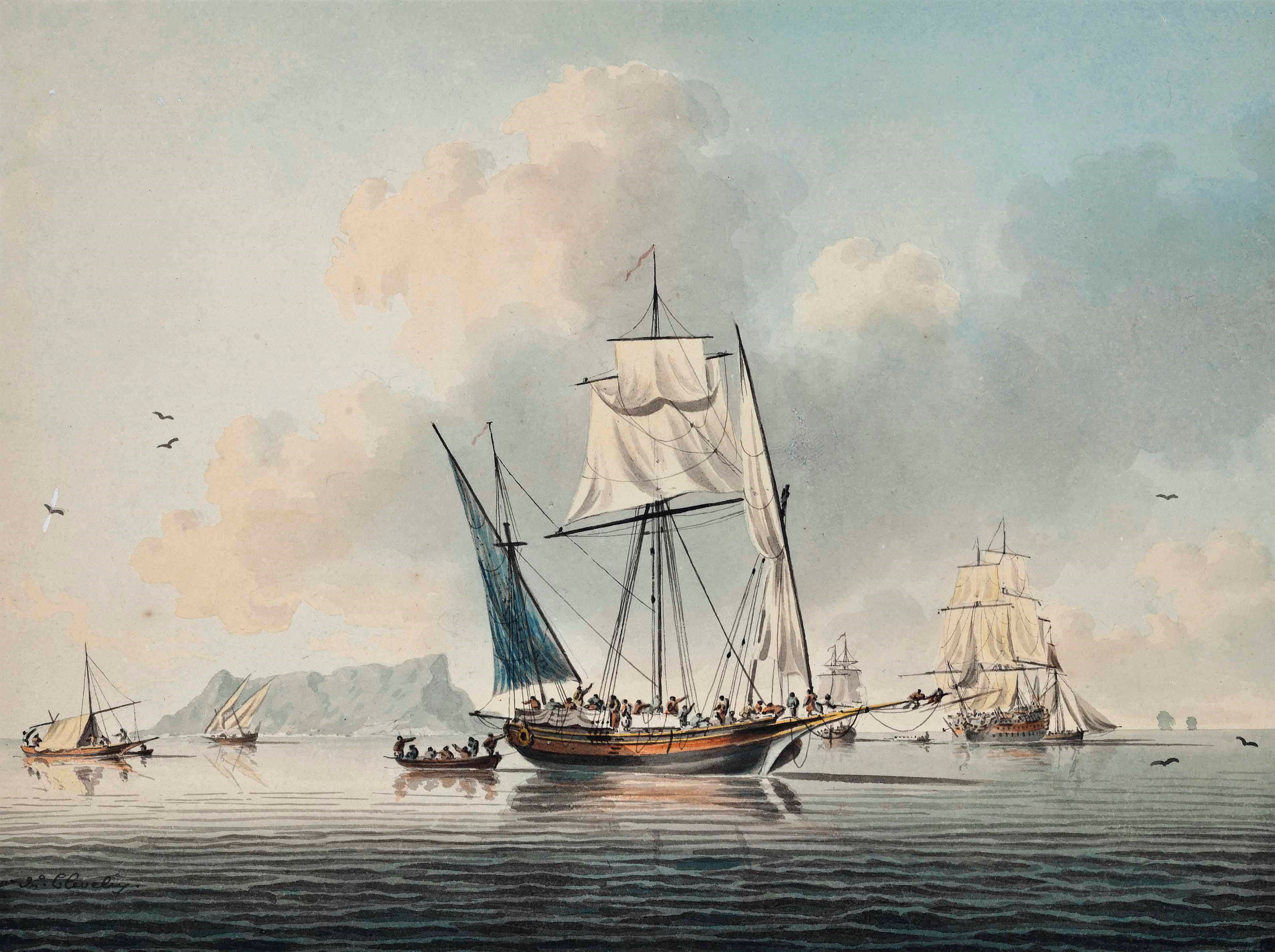 John Cleveley, Jun. (Deptford 1746-1786 London)