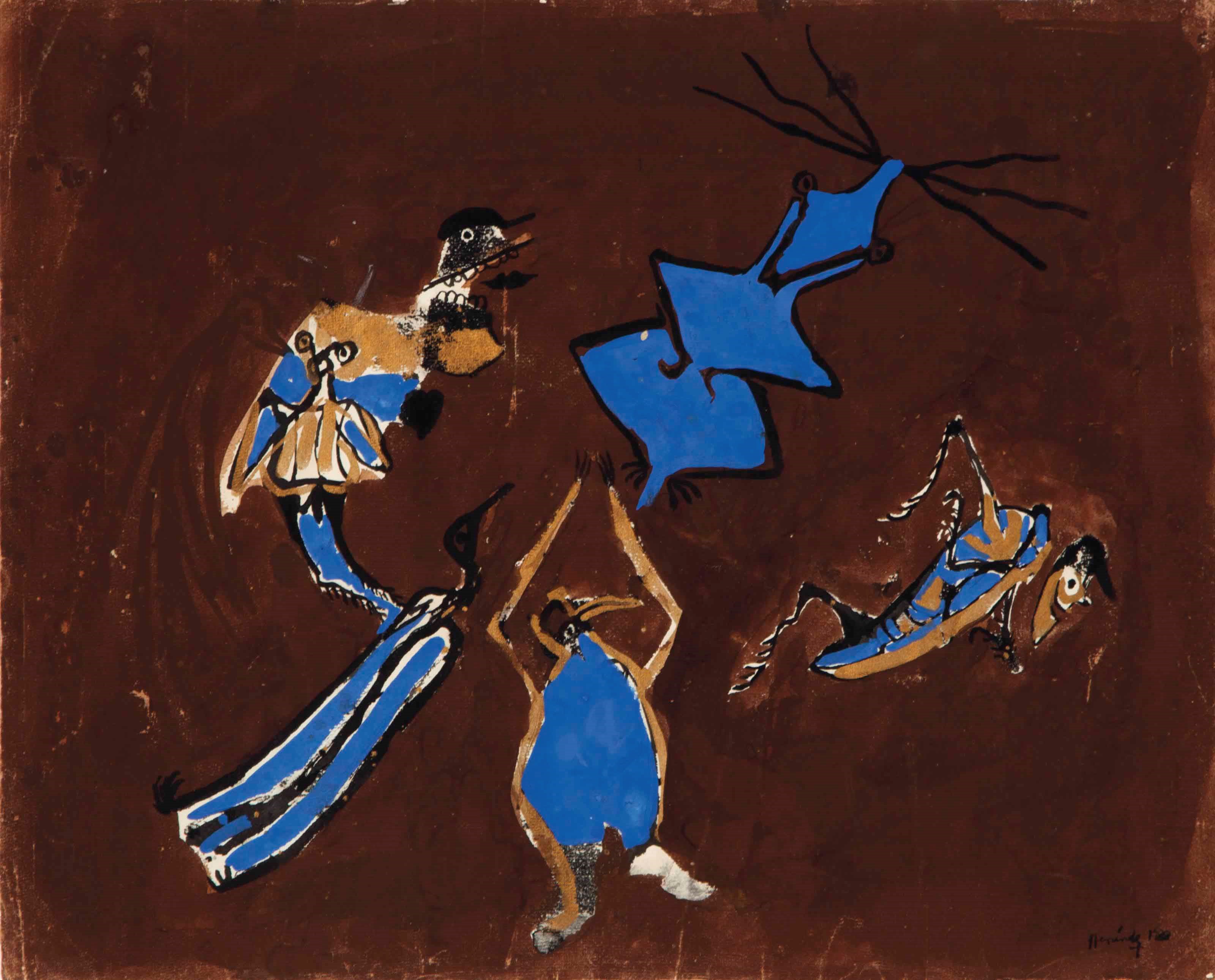Sergio Hernández (MEXICAN, b. 1957)
