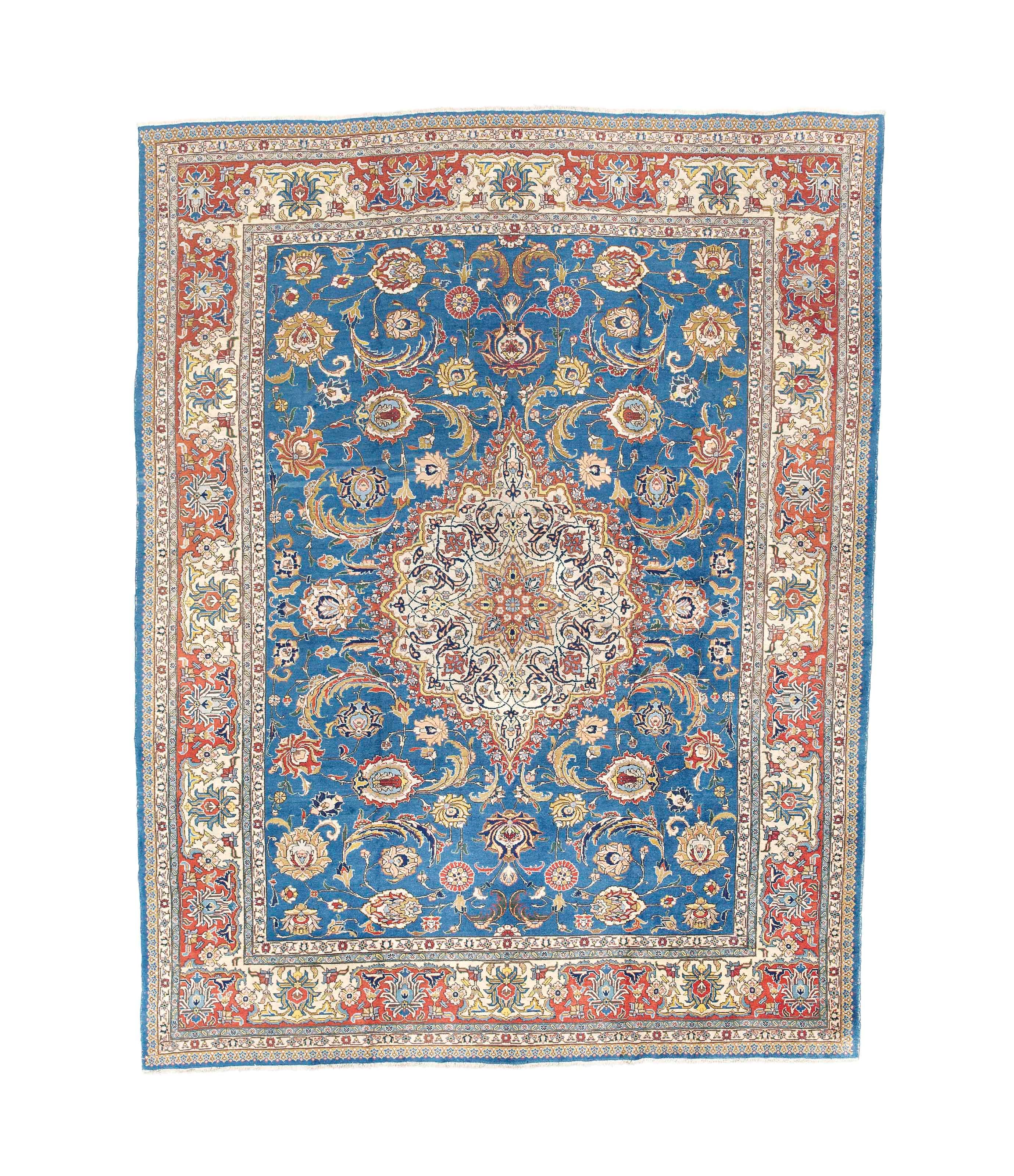 A TABRIZ CARPET, NORTH-WEST PERSIA