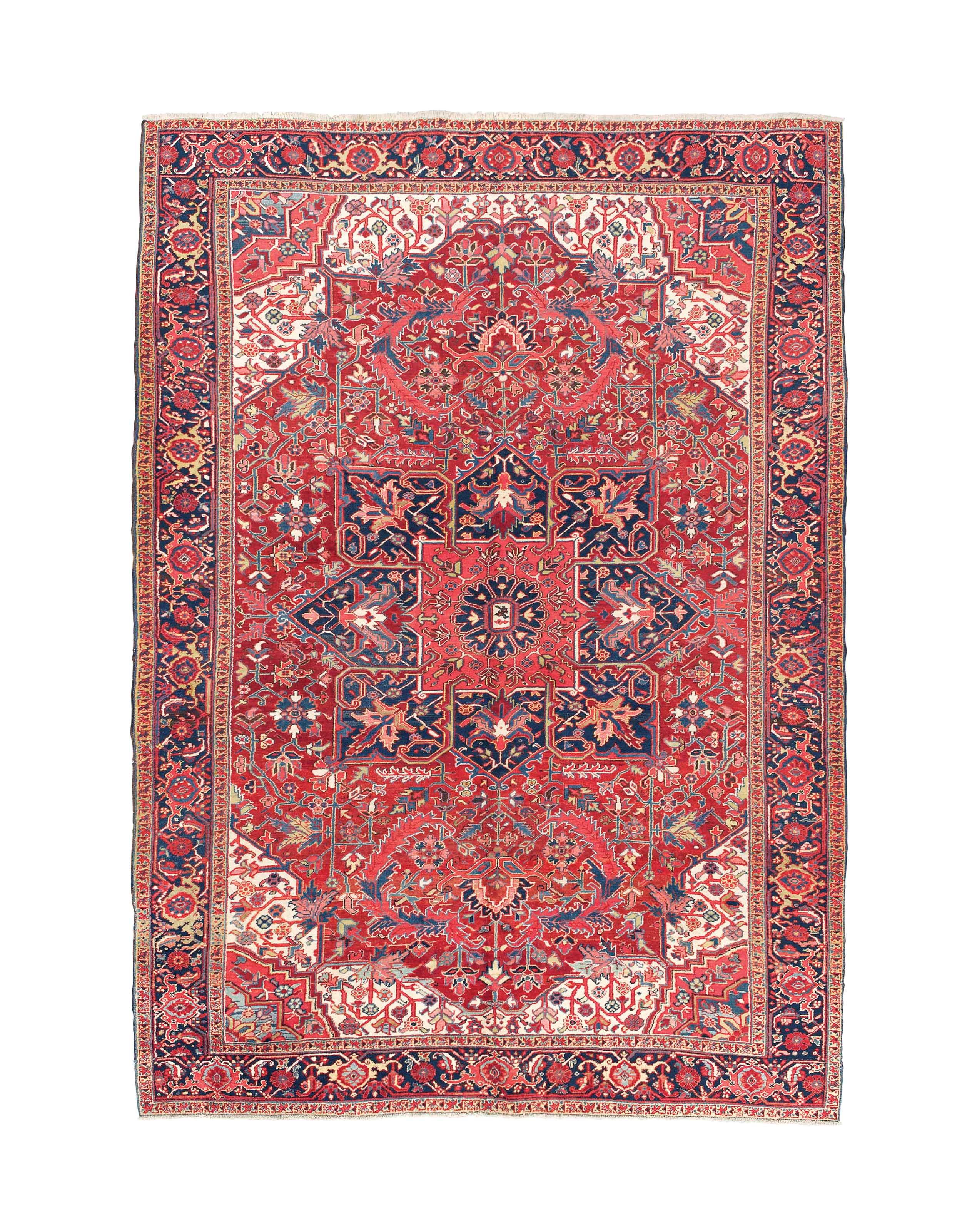 A fine Heriz carpet