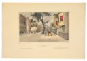 LAMI, Eugène (1800-1890) and Henri MONNIER (1799-1877). Voyage en Angleterre. Paris and London: Firmin Didot and Lami-Denozan, and Colnaghi, 1829-1830. 2° (427 x 290mm). Prospectus, in French, bound in; captions leaves in French. 24 hand-coloured lithographed plates by Villain after Lami and Monnier. (Text leaves spotted, plates lightly browned and with some mostly marginal spotting.) Blue half morocco by Riviere and Son, one front part wrapper bound in (wrapper heavily browned). Provenance: David Lionel Goldsmid-Stern-Salomons (1851-1925, baronet, mechanic; bookplate).
