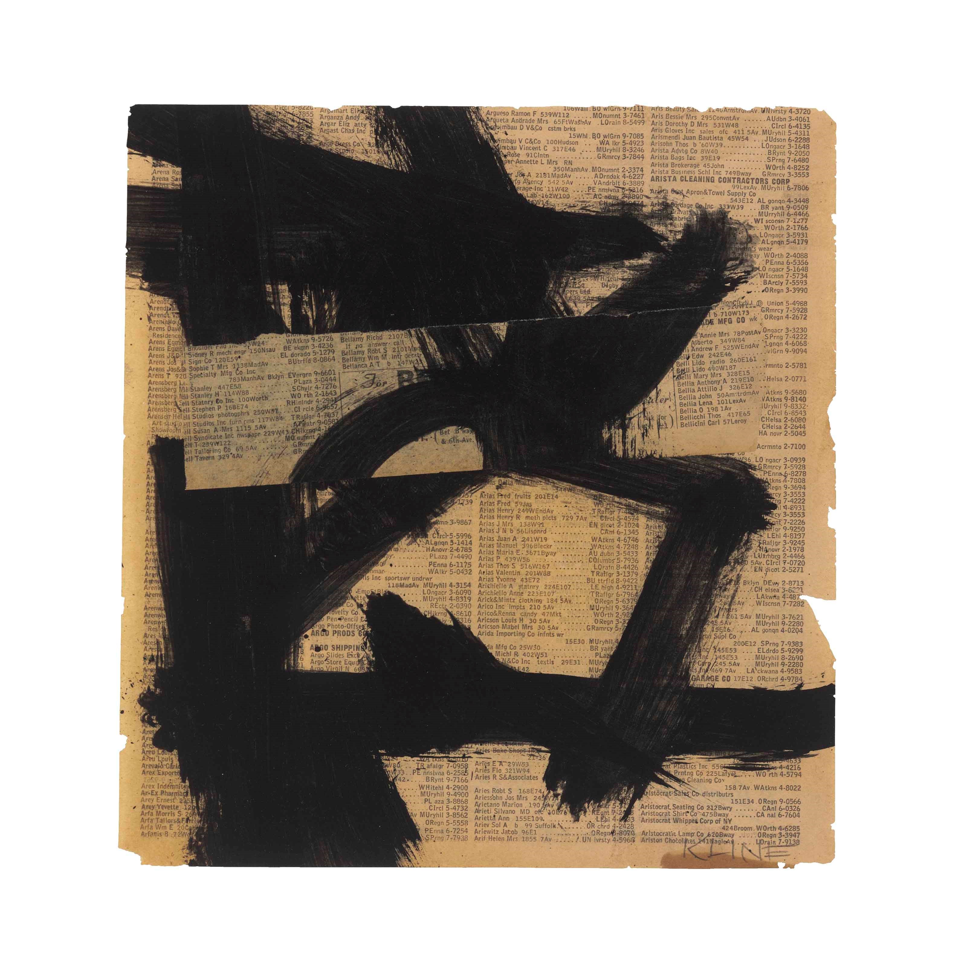 Franz Kline (1910-1962)
