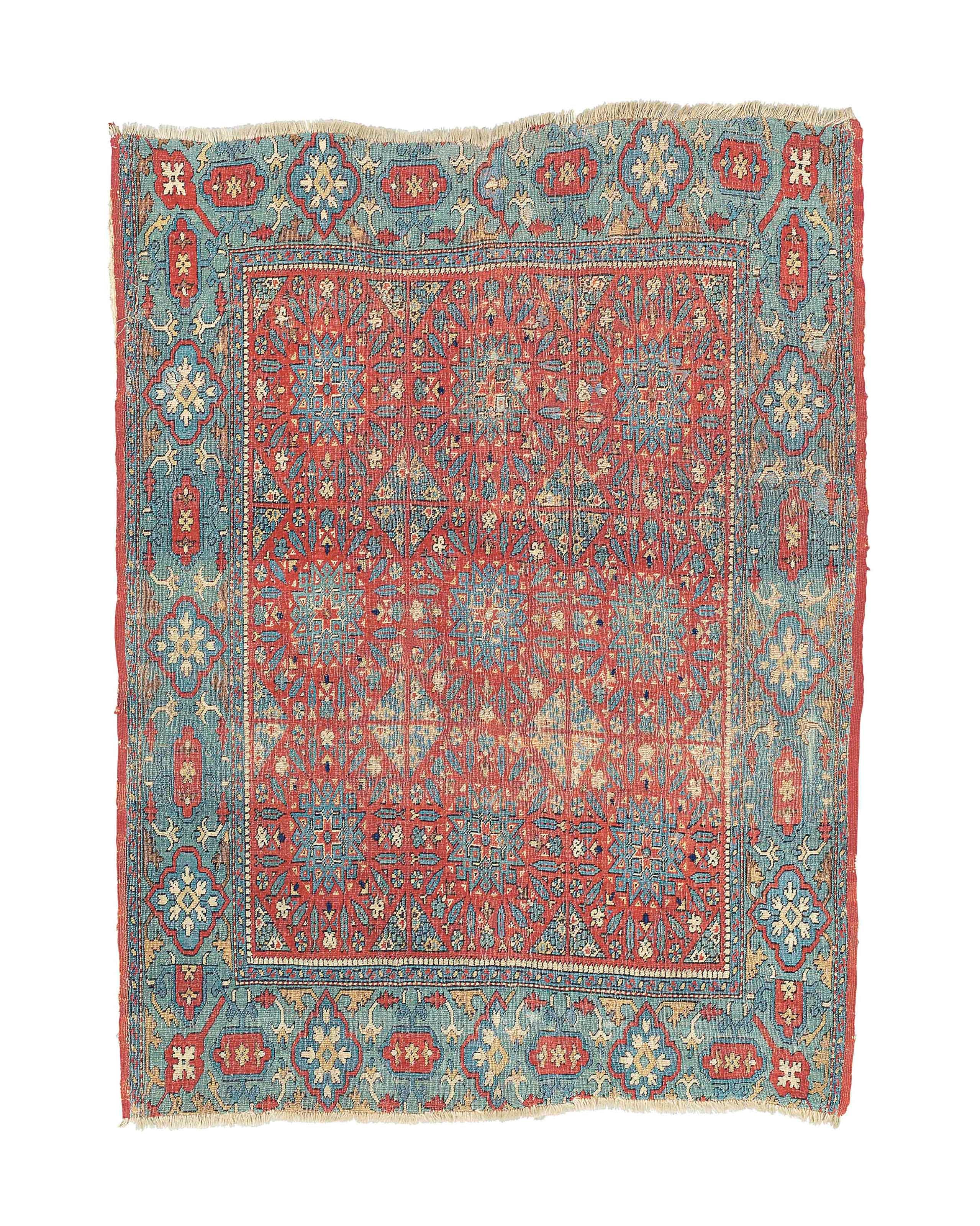 A CHEQUERBOARD RUG