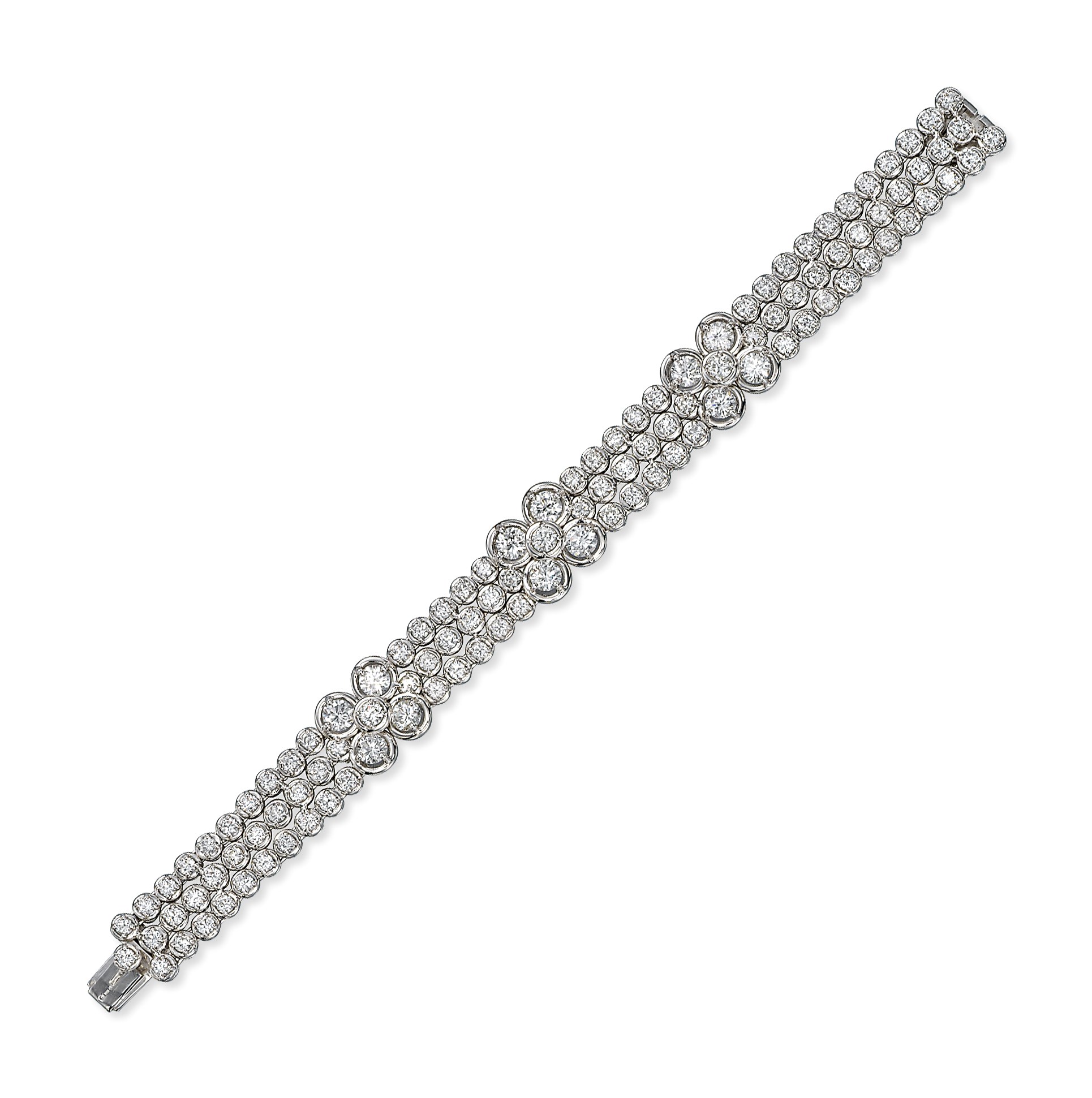 A DIAMOND BRACELET, BY FARAONE