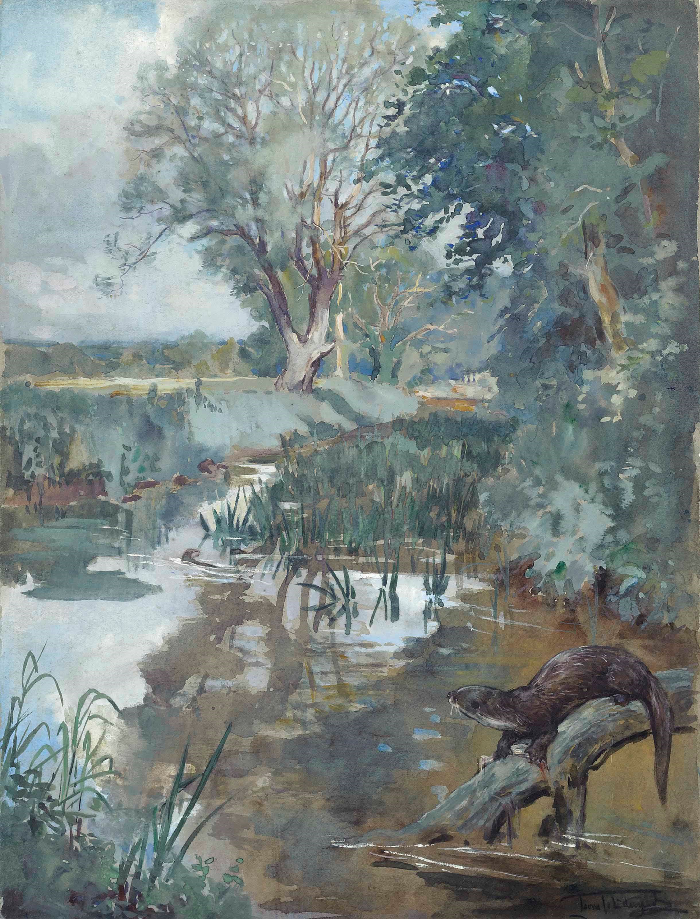 Lionel Dalhousie Robertson Edwards, R.I. (1878-1966)