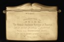 A GOLD PURSE PRESENTED TO GRAND DUCHESS MARIE GEORGIEVNA