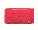 A MATTE BOUGAINVILLIER NILOTICUS CROCODILE LINDY 30 WITH PALLADIUM HARDWARE