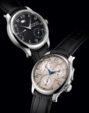 F.P. Journe，非常精細，鉑金腕錶，配計時功能、1/100秒、20秒及10分鐘顯示，“Centigraphe Souverain”，編號163-CT，約2010年製