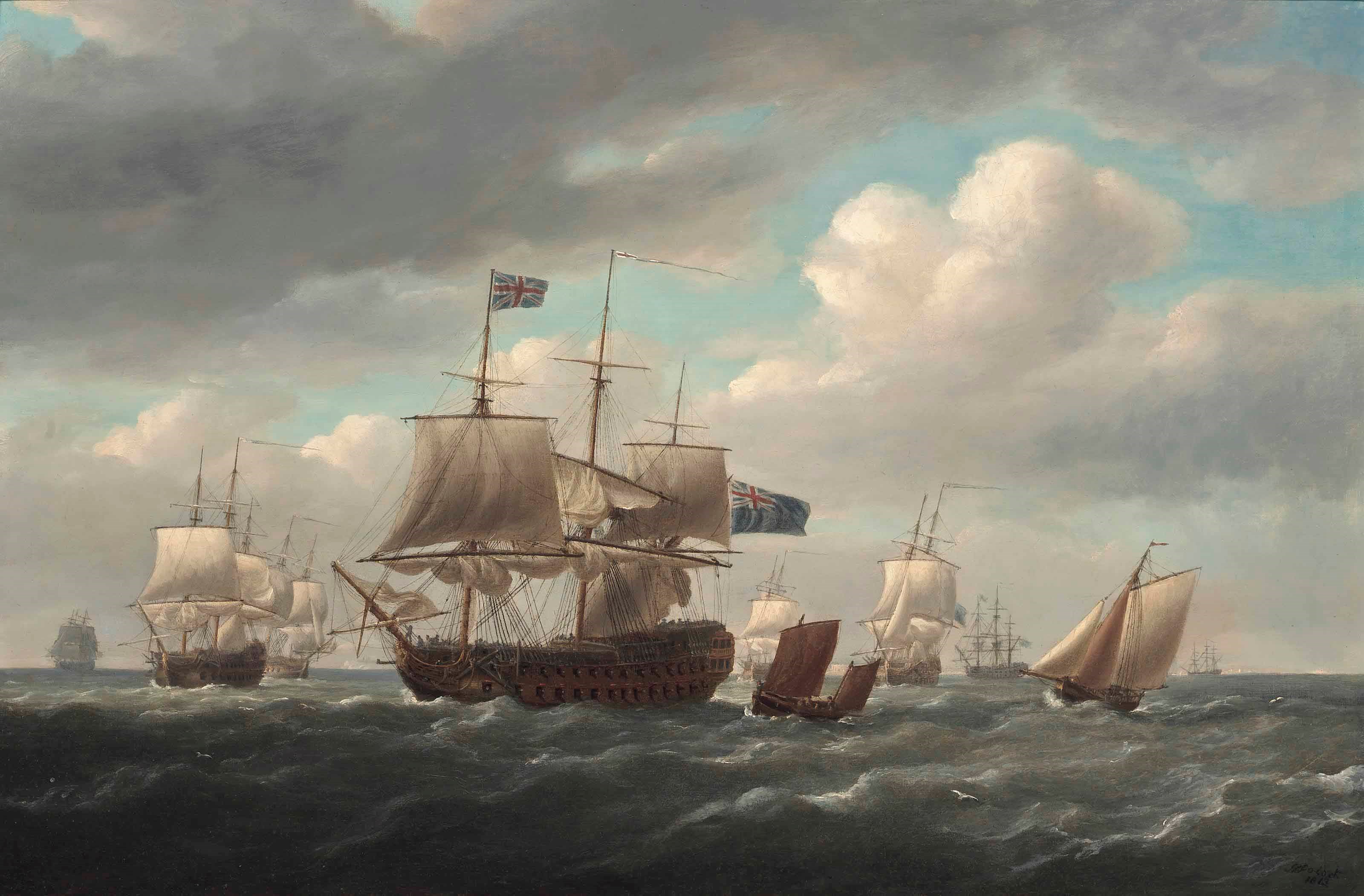 Nicholas Pocock, O.W.S. (1740-1821)