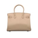 AN ARGILE TADELAKT LEATHER BIRKIN 30 WITH PALLADIUM HARDWARE
