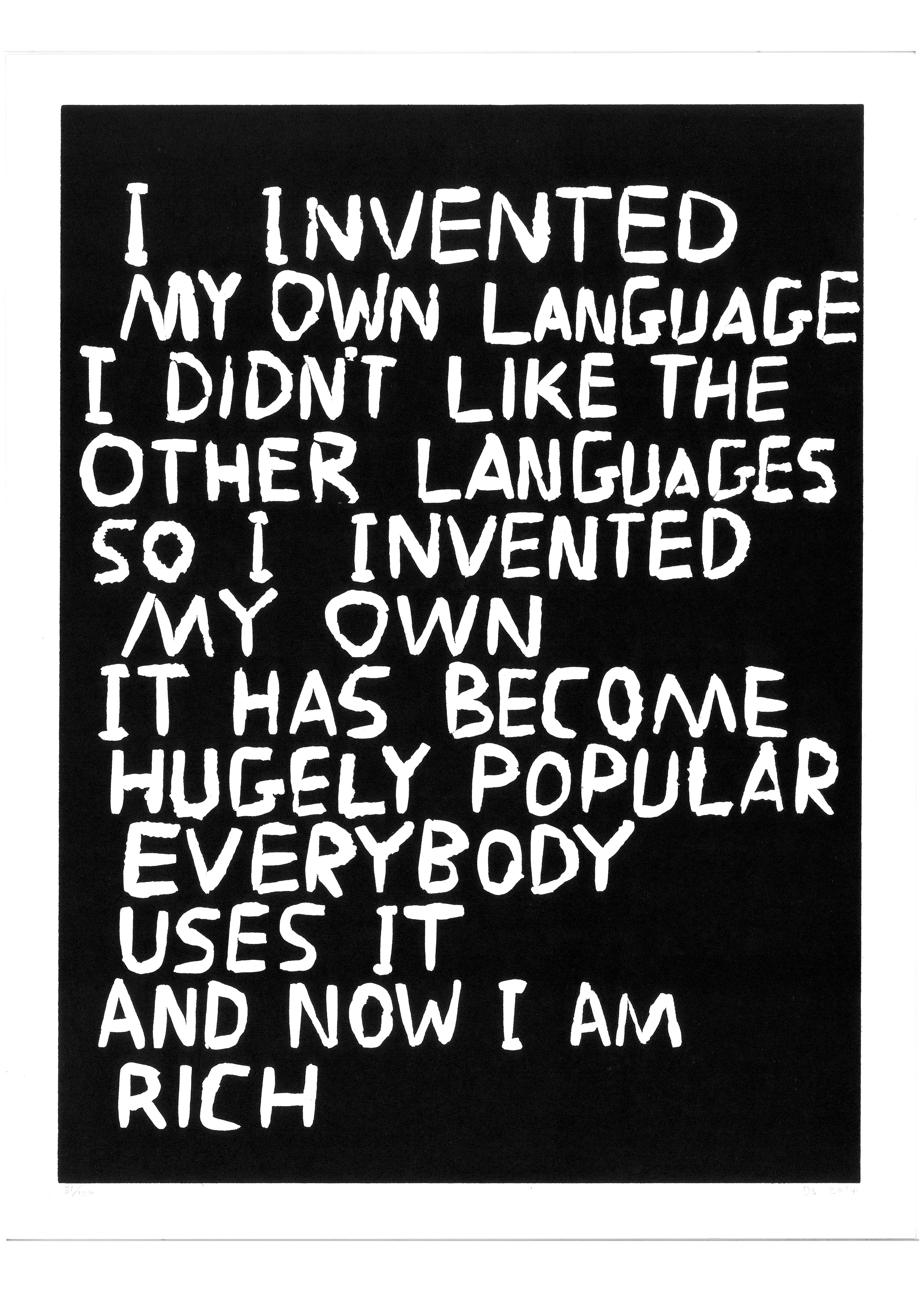 David Shrigley (B. 1968)