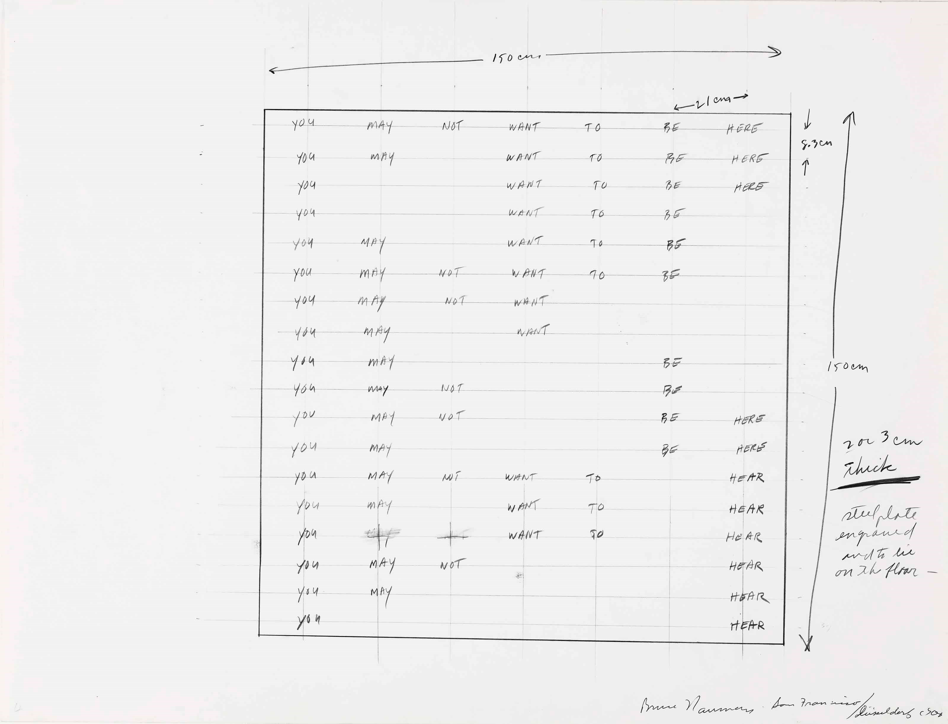 Bruce Nauman (b. 1941)