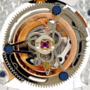 ALAIN SILBERSTEIN. A STAINLESS STEEL LIMITED EDITION SEMI-SKELETONISED TOURBILLON WRISTWATCH WITH DATE