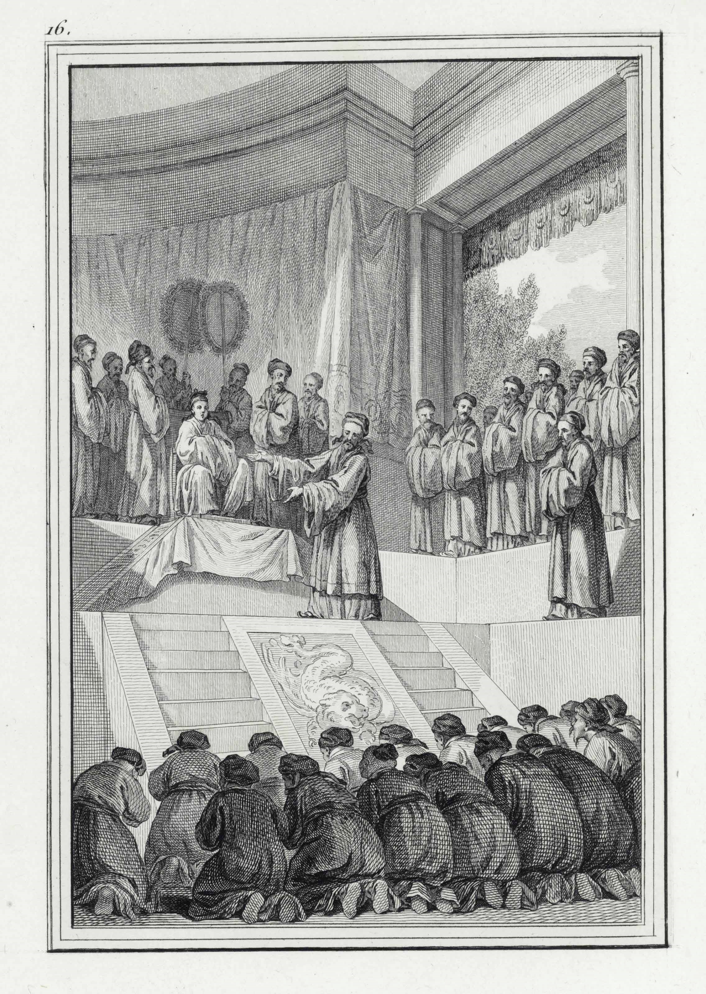 HELMAN, Isidore Stanislas Henri. Faits Memorables des Empereurs de la Chine, tirés des Annals Chinoises. Paris: chez l'auteur et chez M. Ponce, 15 April 1788.