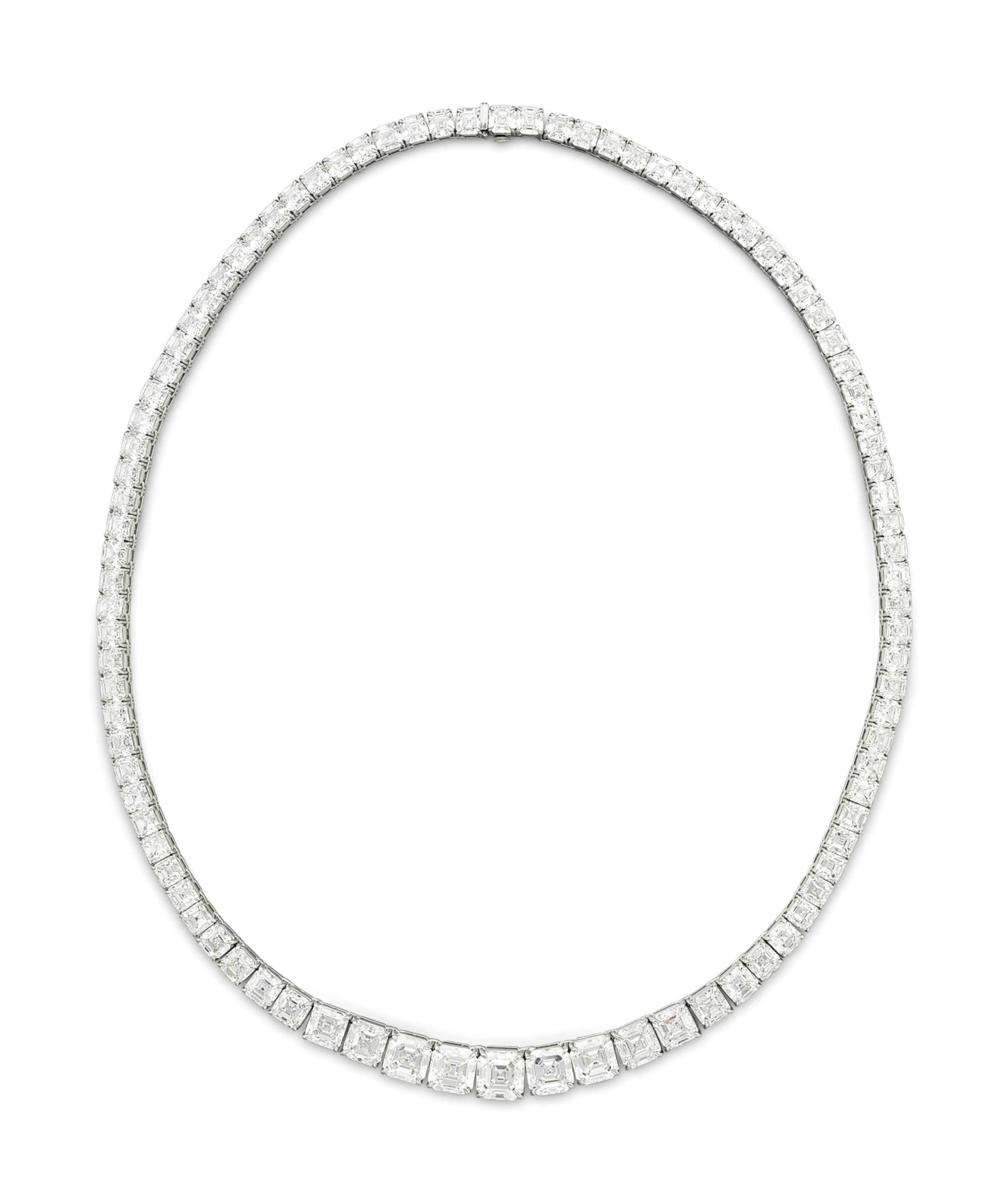 A DIAMOND NECKLACE