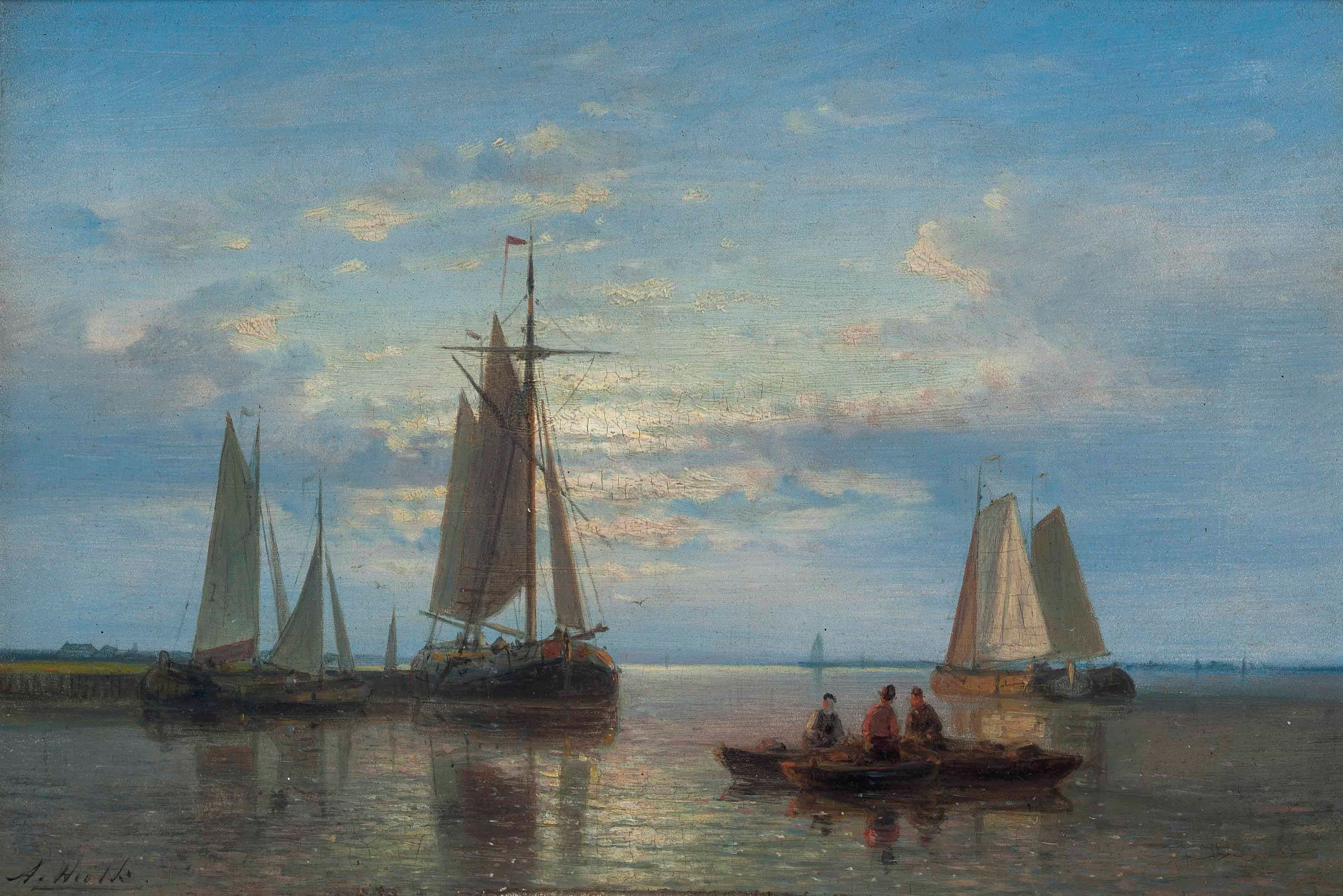 Abraham Hulk (Dutch, 1813-1897)