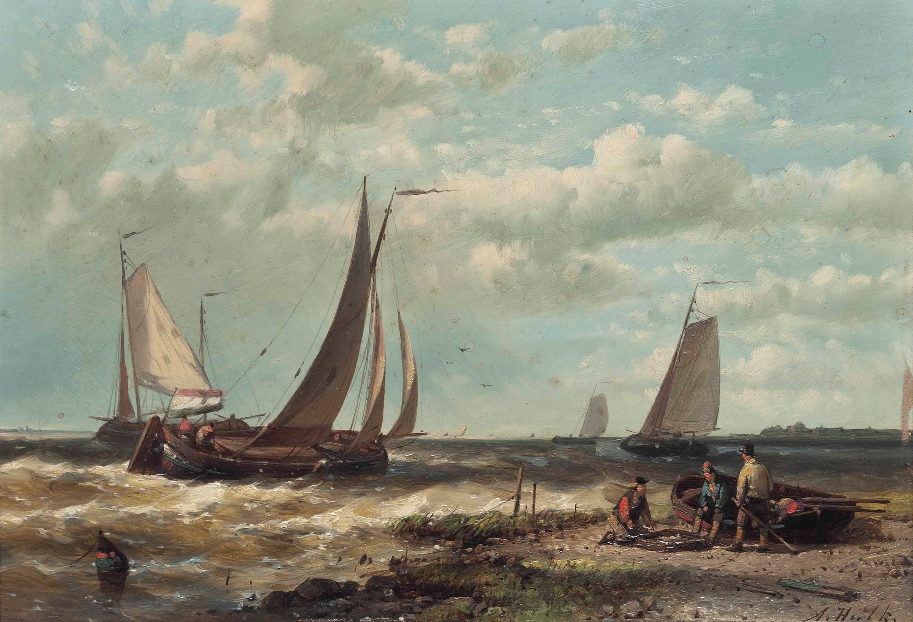 Abraham Hulk (Dutch, 1813-1897)