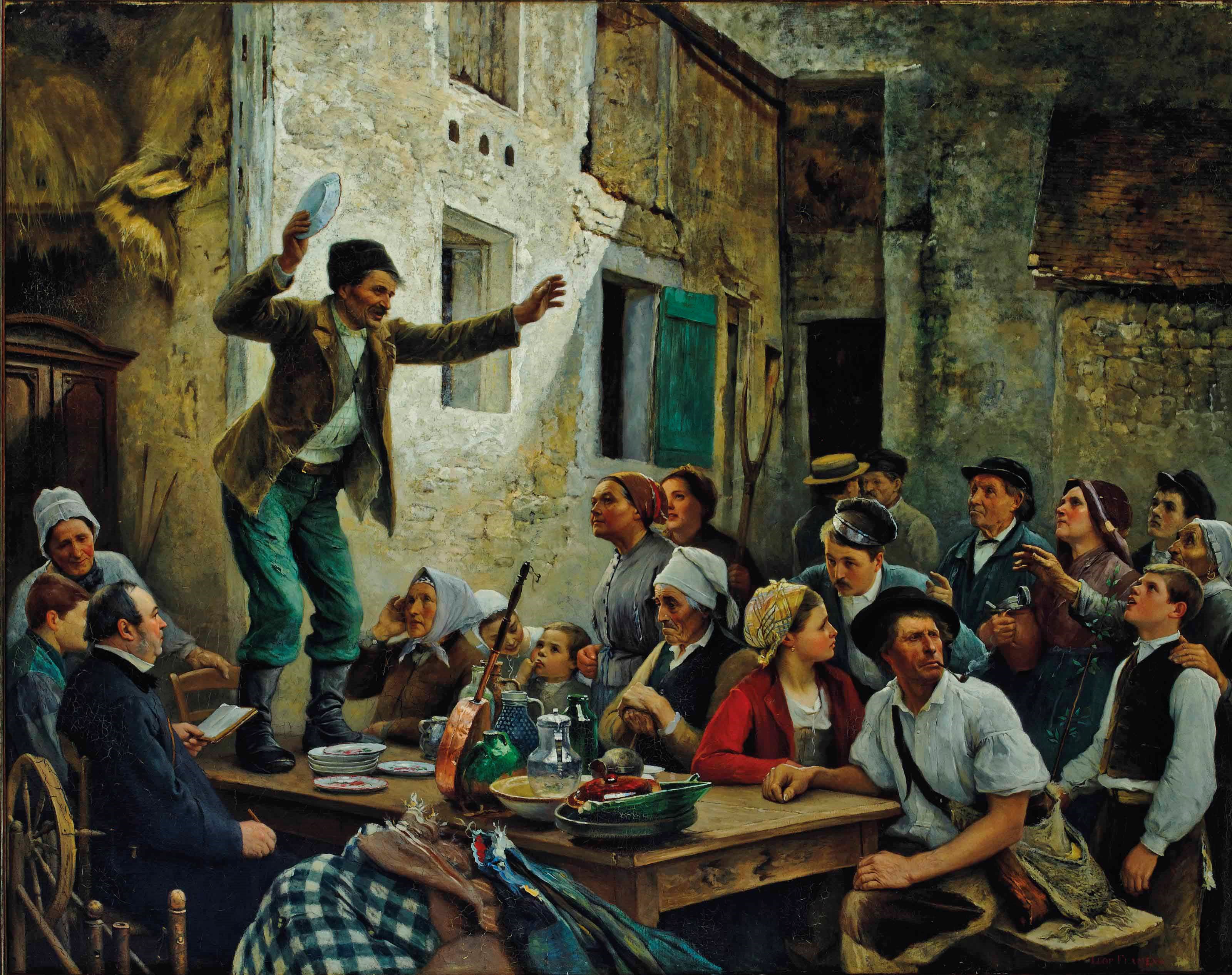 Léopold Flameng (FRENCH, 1831-1911)