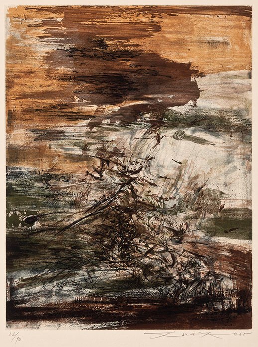 ZAO WOU-KI (ZHAO WUJI, French/Chinese, 1920-2013)