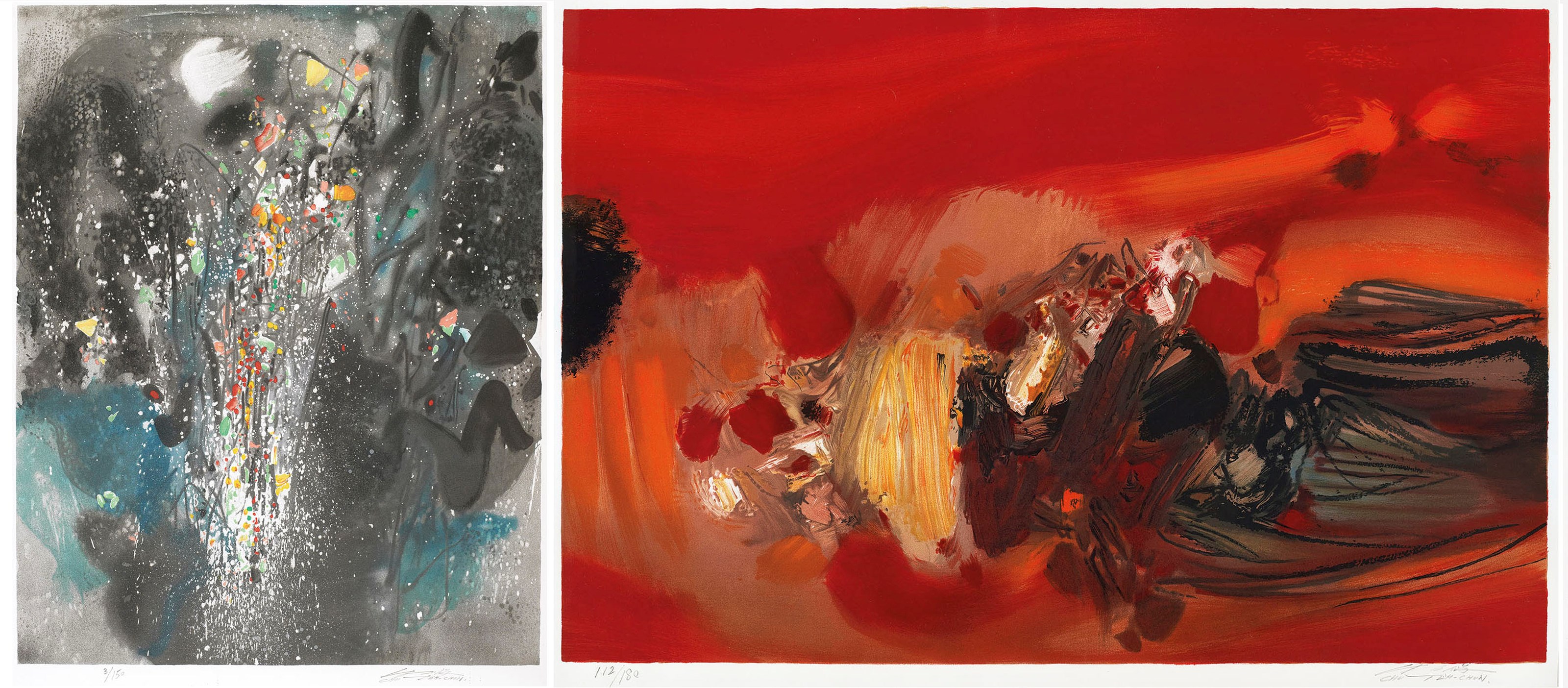 CHU TEH-CHUN (ZHU DEQUN, French/Chinese, 1920-2014)
