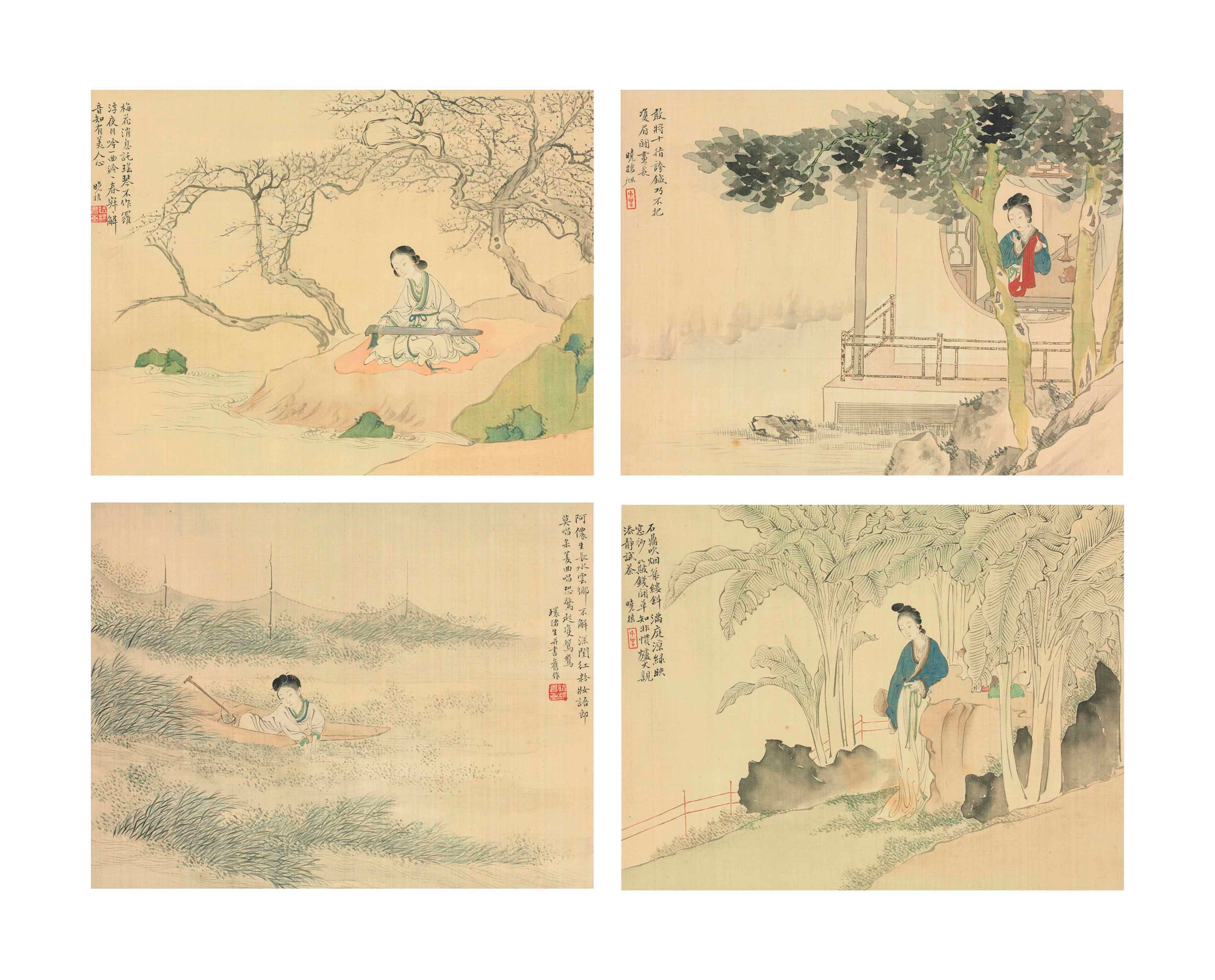 清 費丹旭