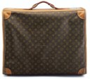 A MONOGRAM CANVAS SUITCASE