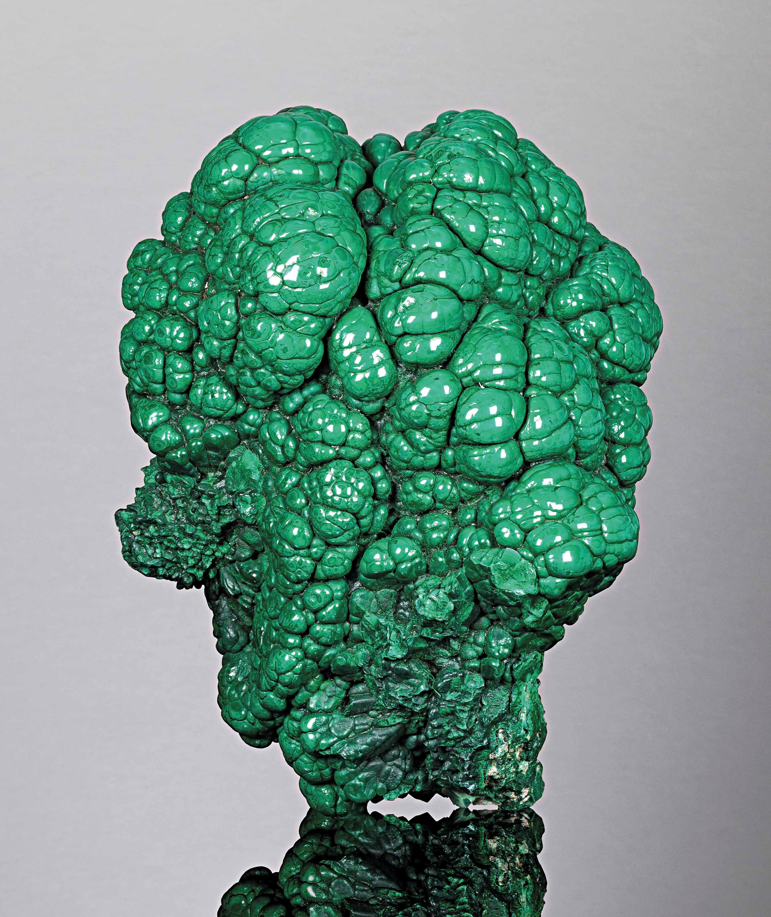 A SPECIMEN OF MALACHITE
