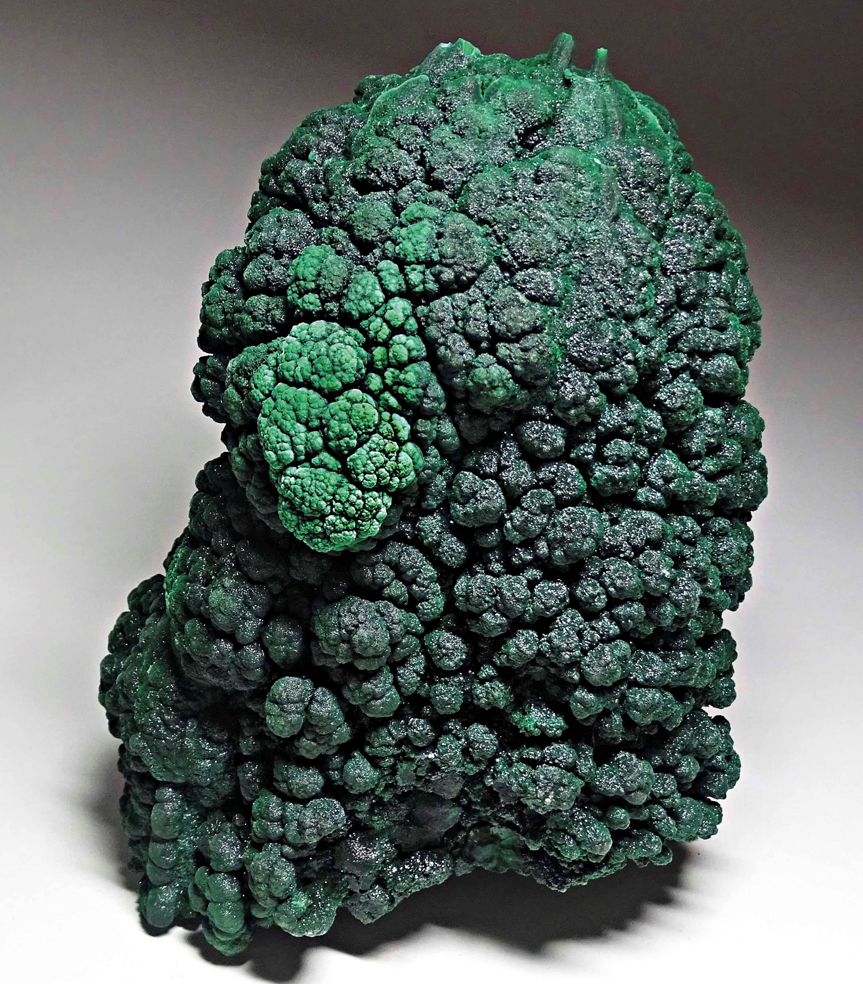 A STALACTITE OF MALACHITE