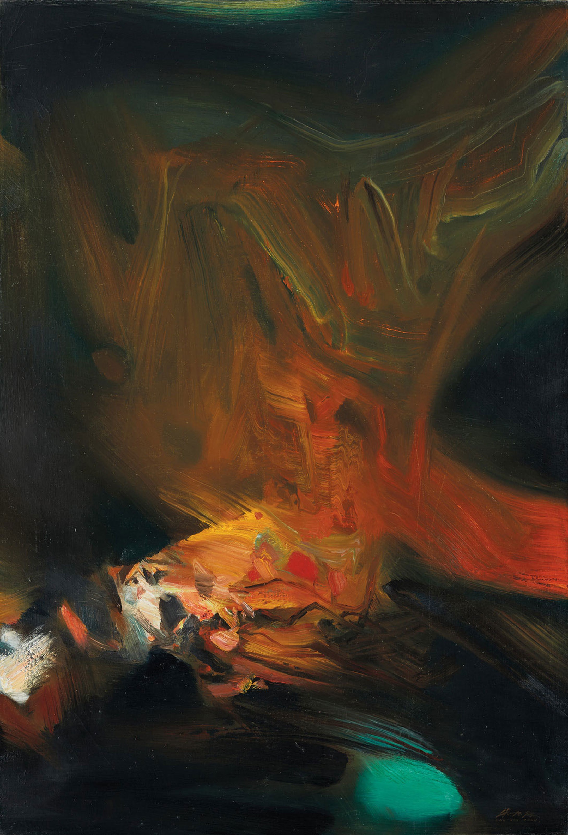 CHU TEH-CHUN (ZHU DEQUN, FRENCH/CHINESE, 1920-2014)