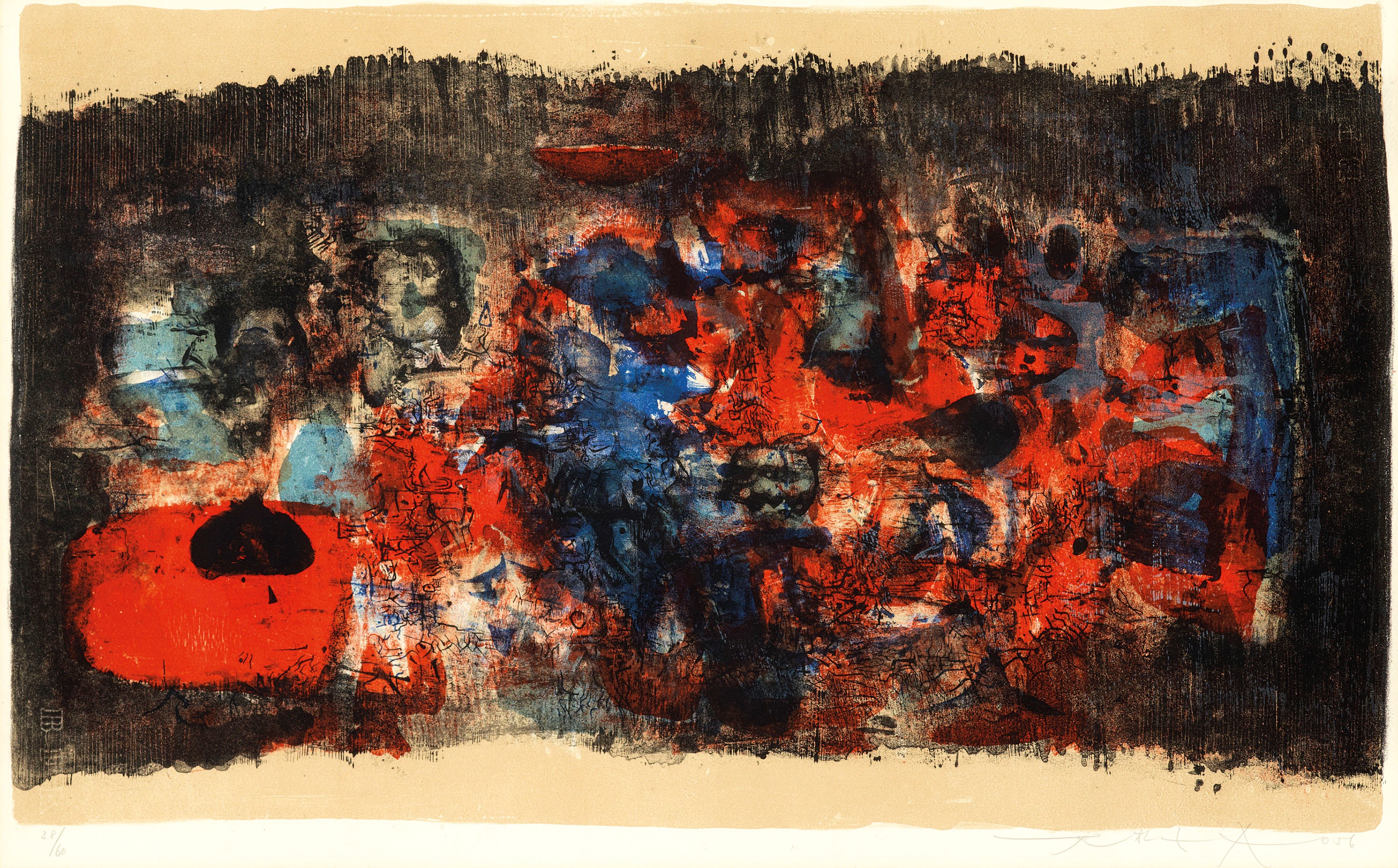 ZAO WOU-KI (ZHAO WUJI, FRANCE/CHINA, 1920-2013)