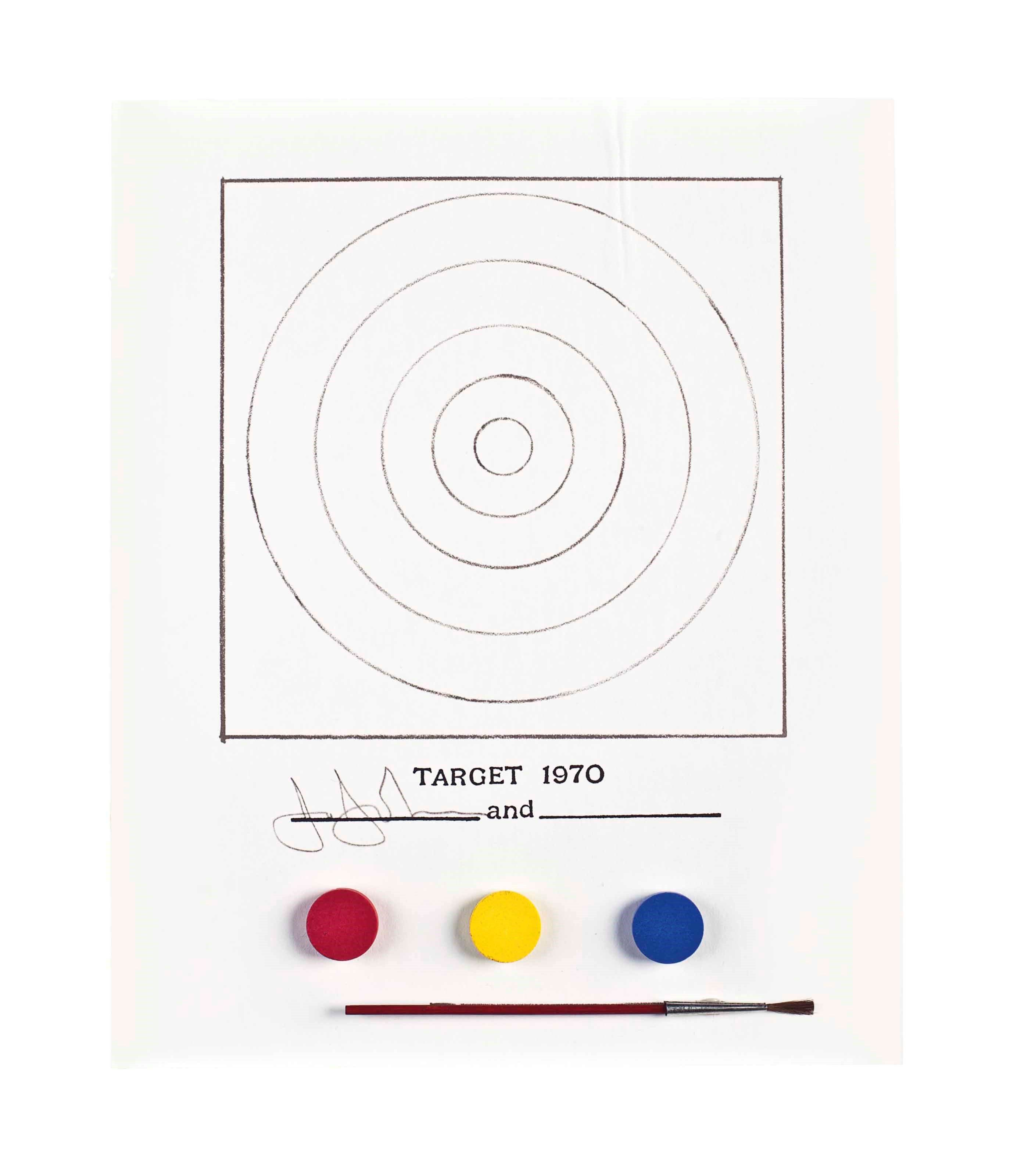 JASPER JOHNS (B. 1930)
