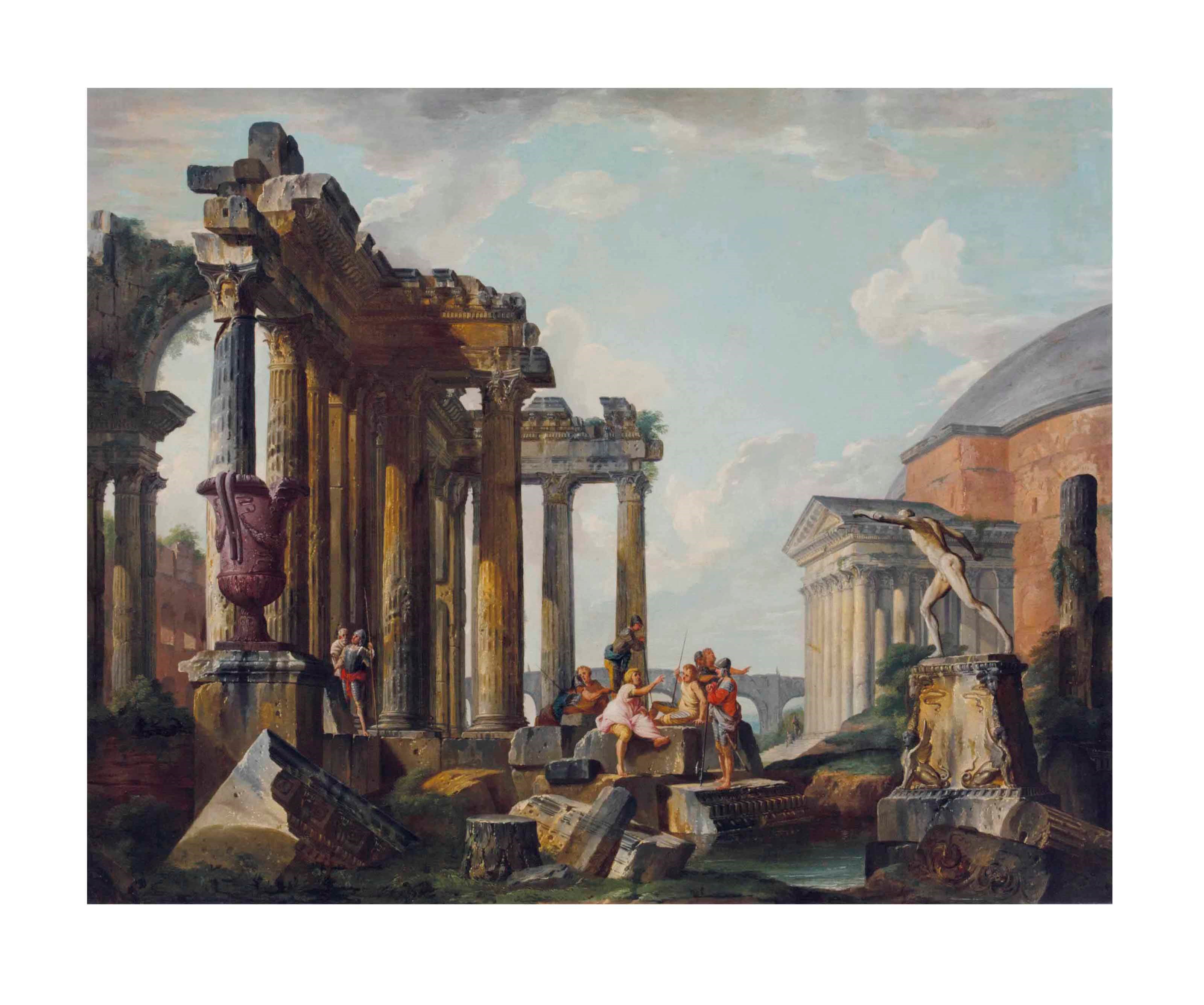 Circle of Giovanni Paolo Panini (Piacenza 1691-1765 Rome)
