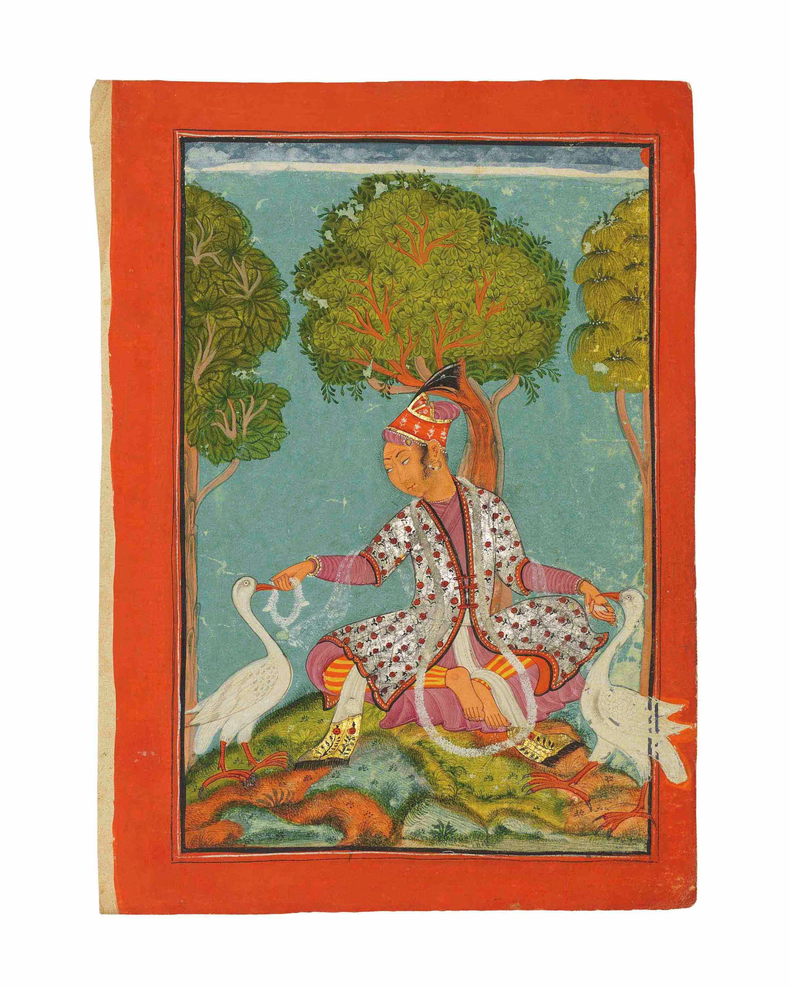 AN ILLUSTRATION TO A RAGAMALA SERIES: LALITA RAGAPUTRA OF BHAIRAVA RAGA
