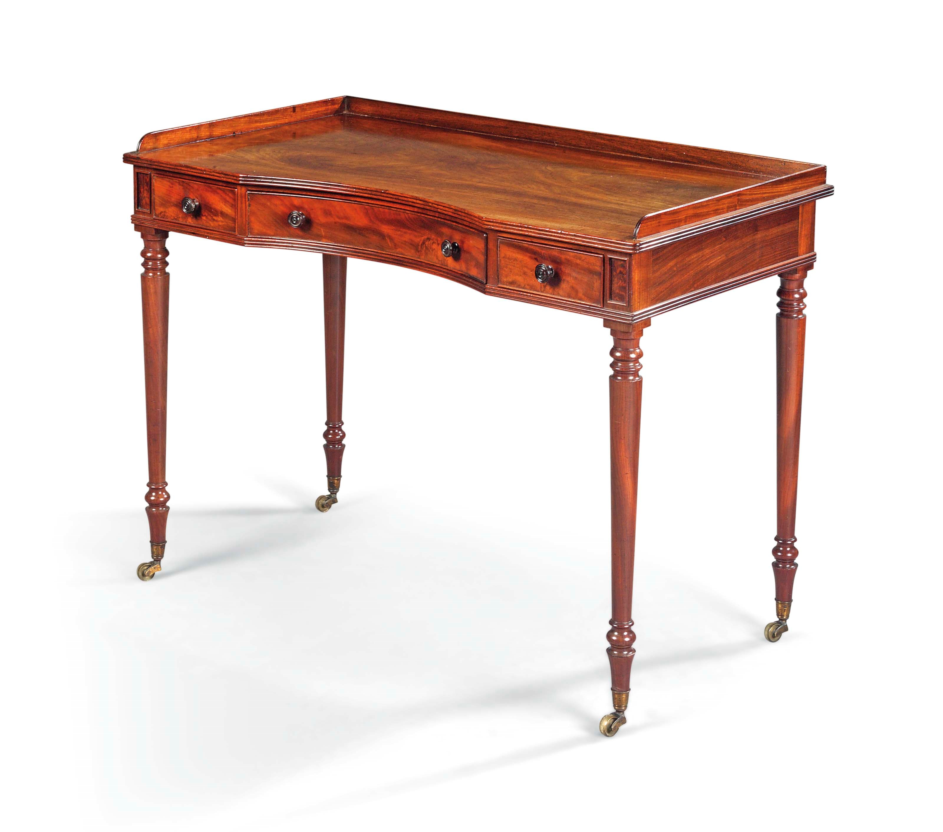 A REGENCY MAHOGANY DRESSING-TABLE