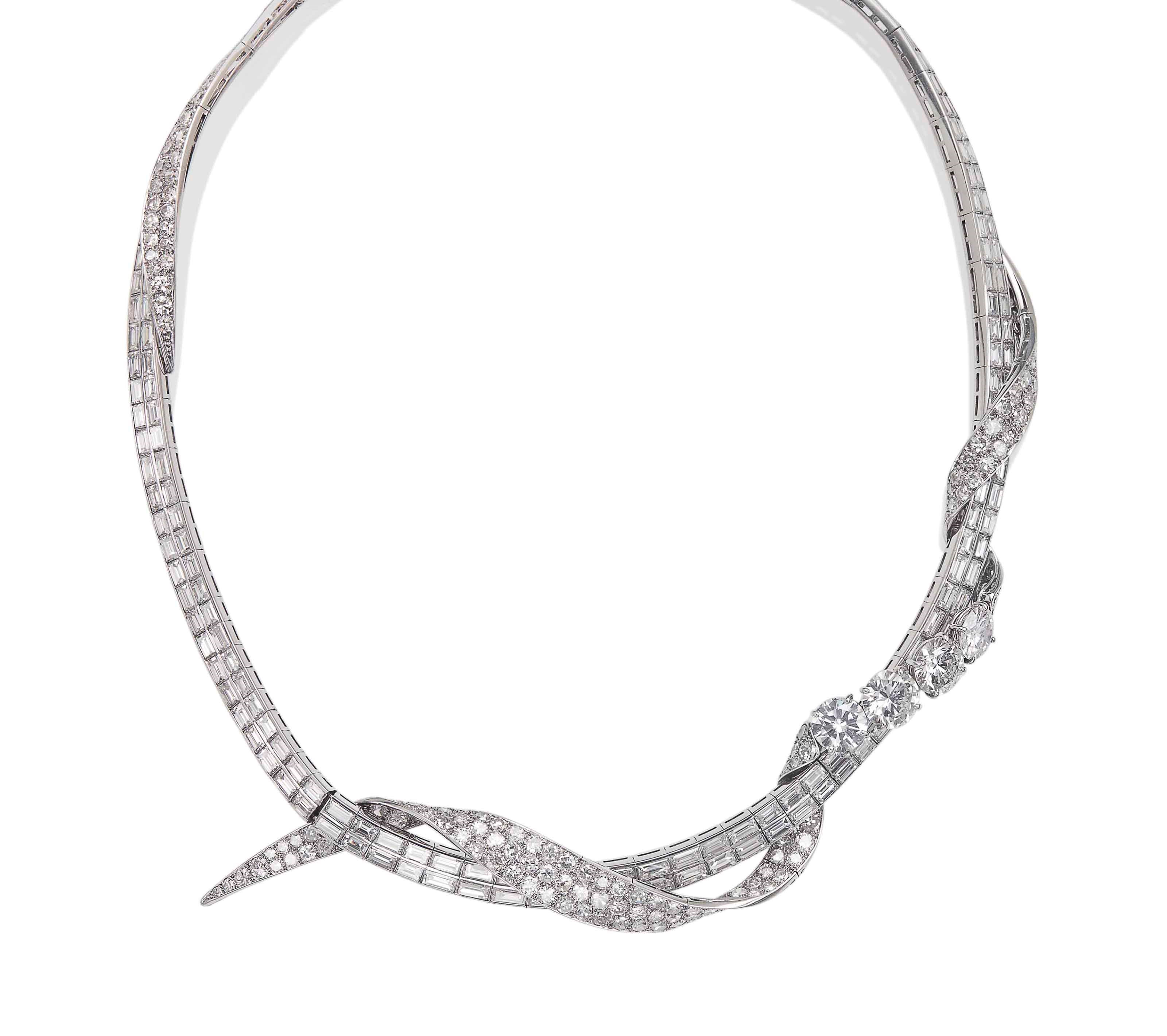 COLLIER DIAMANTS, PAR STERLÉ